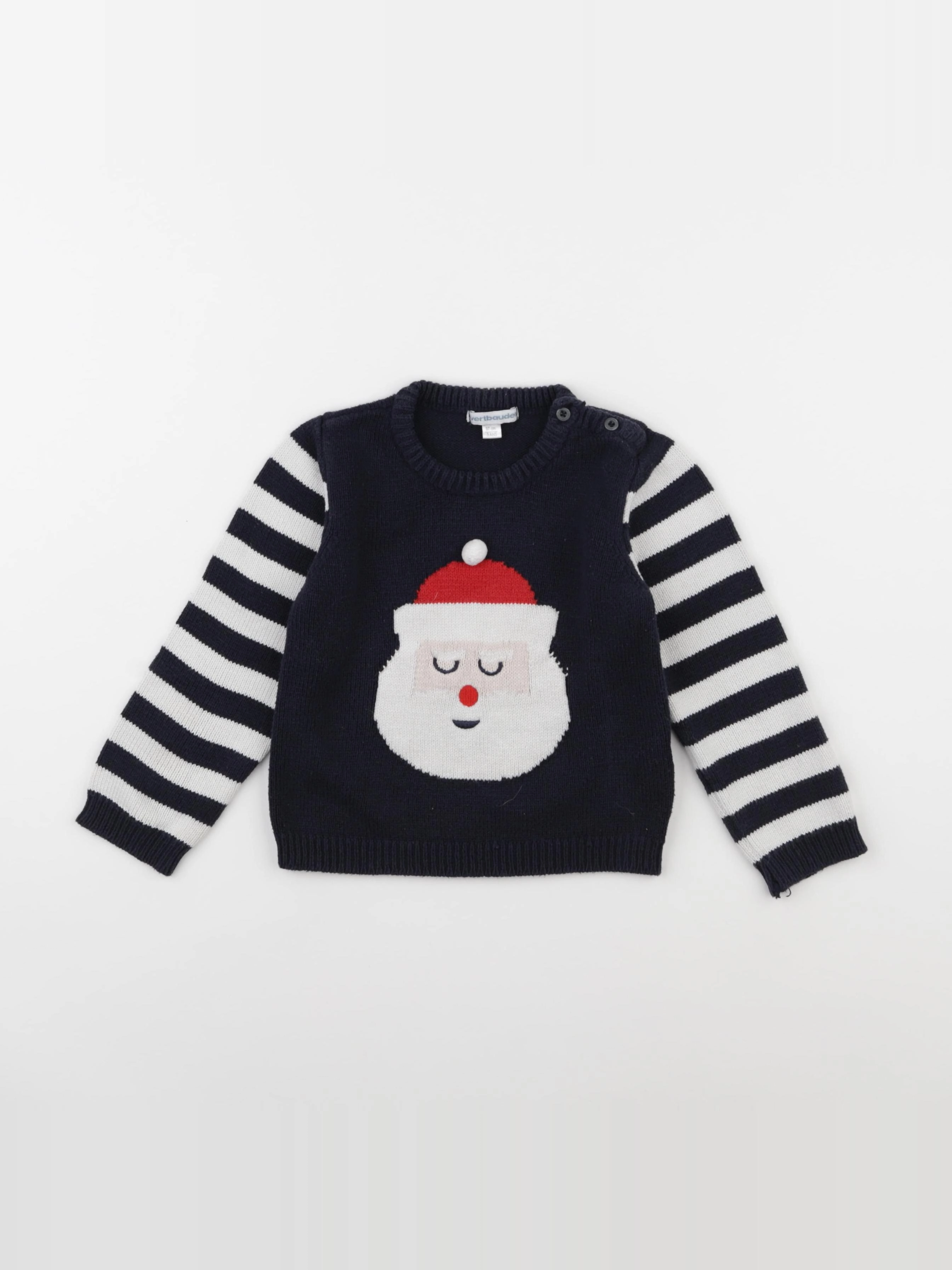Vertbaudet - pull bleu - 3 ans