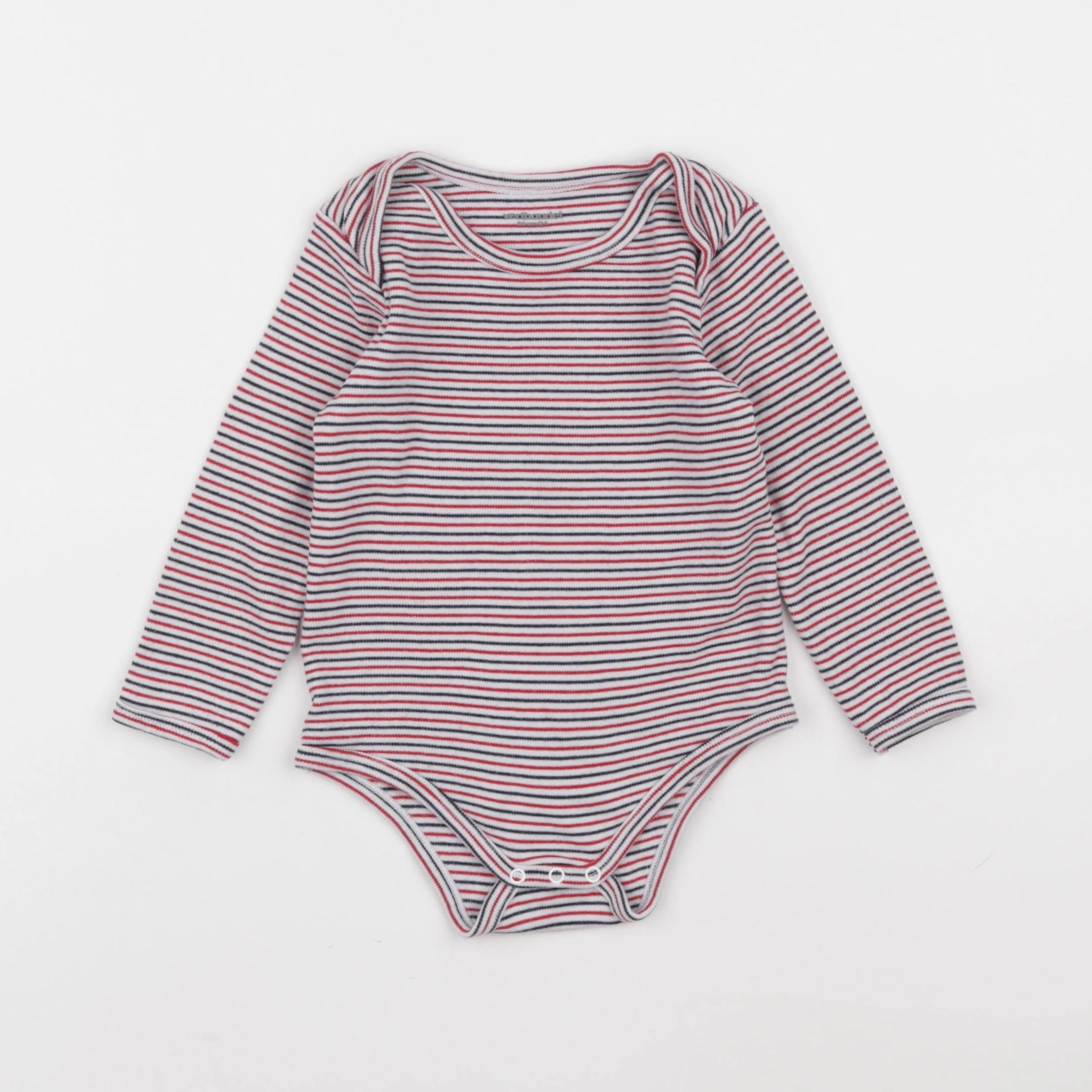 Vertbaudet - body rouge - 2 ans
