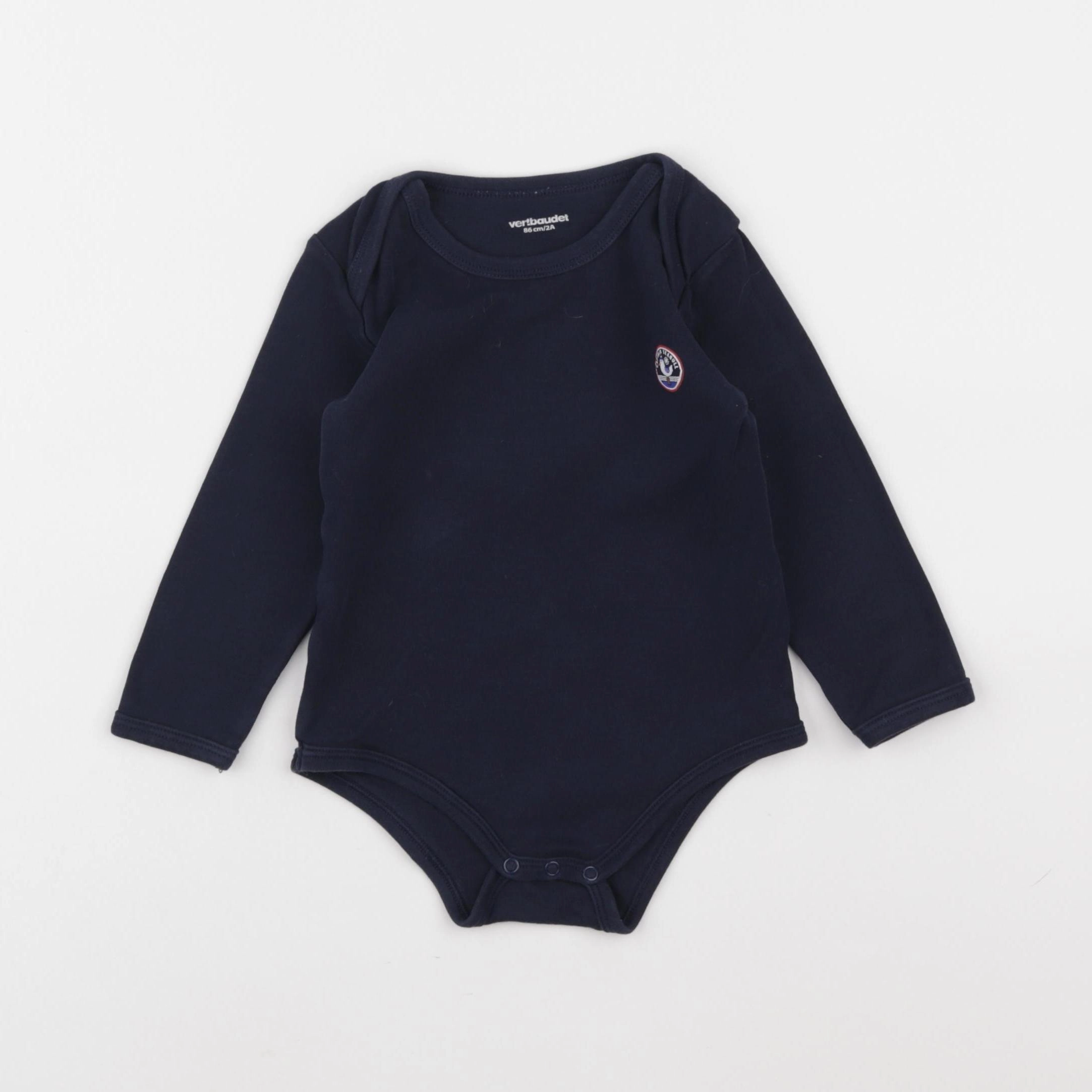 Vertbaudet - body bleu - 2 ans