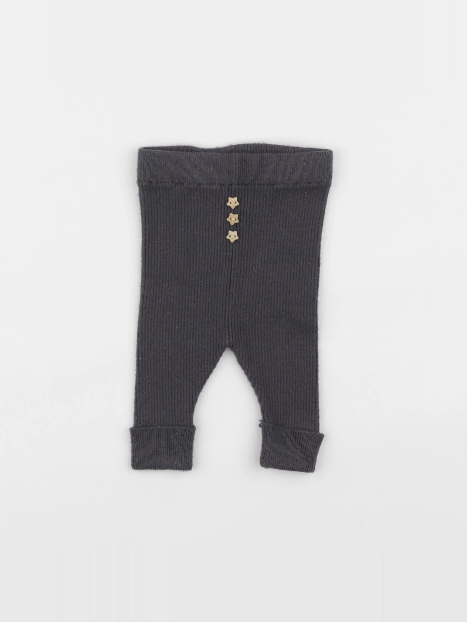 Vertbaudet - legging gris - 1 mois