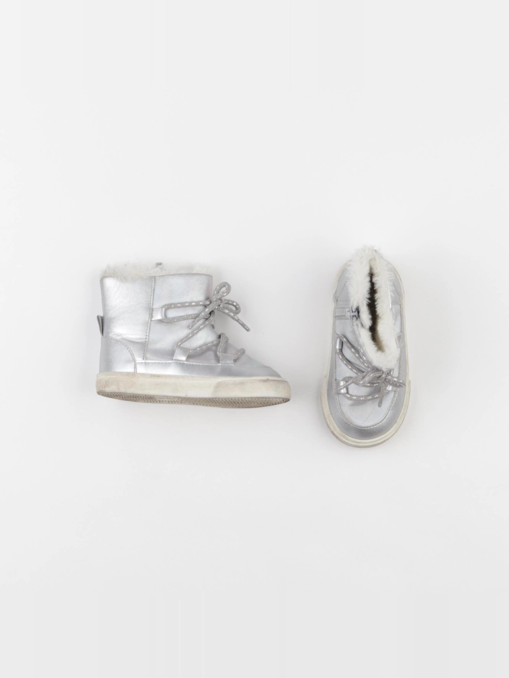 H&M - bottes de ski argent - pointure 22