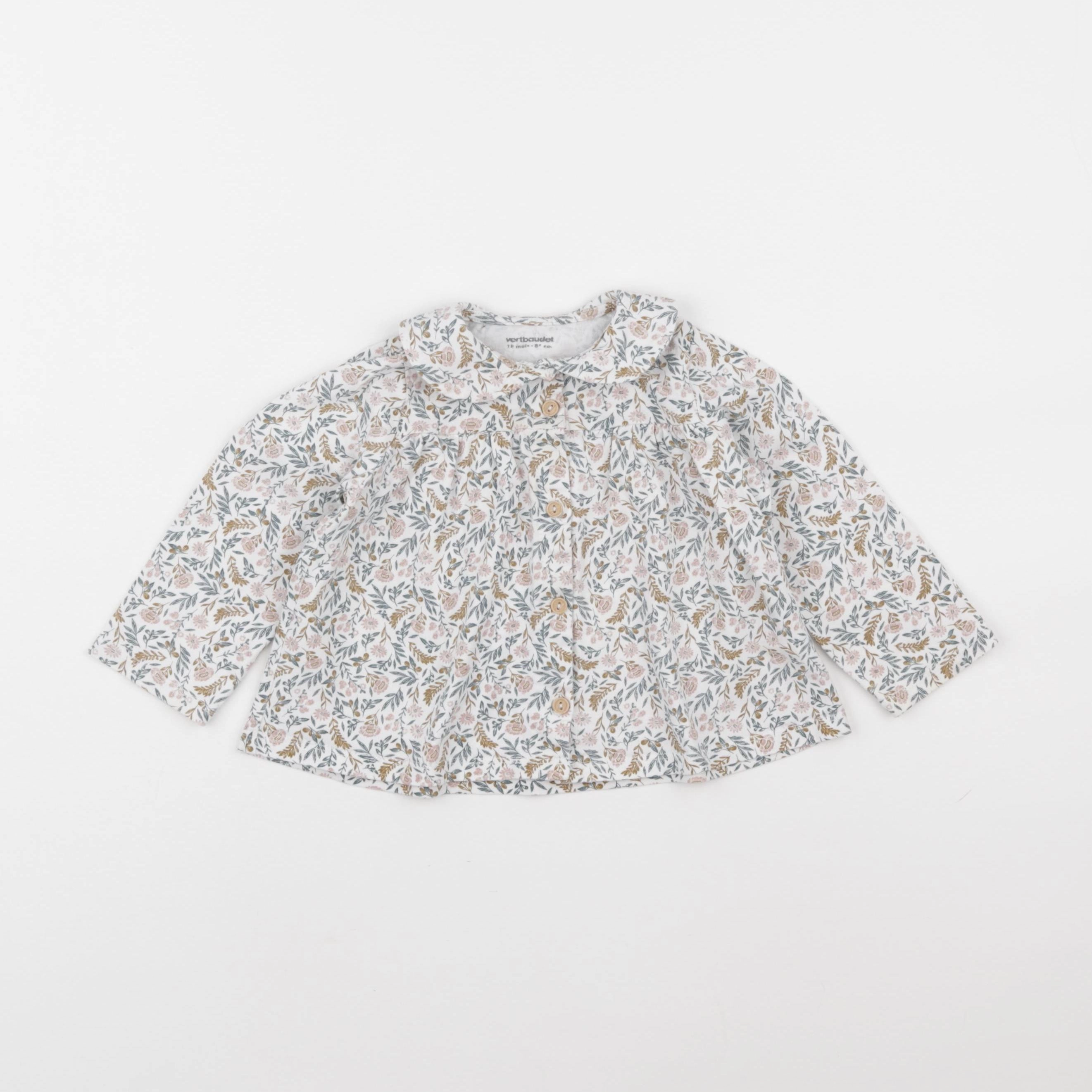 Vertbaudet - tee-shirt multicolore - 18 mois