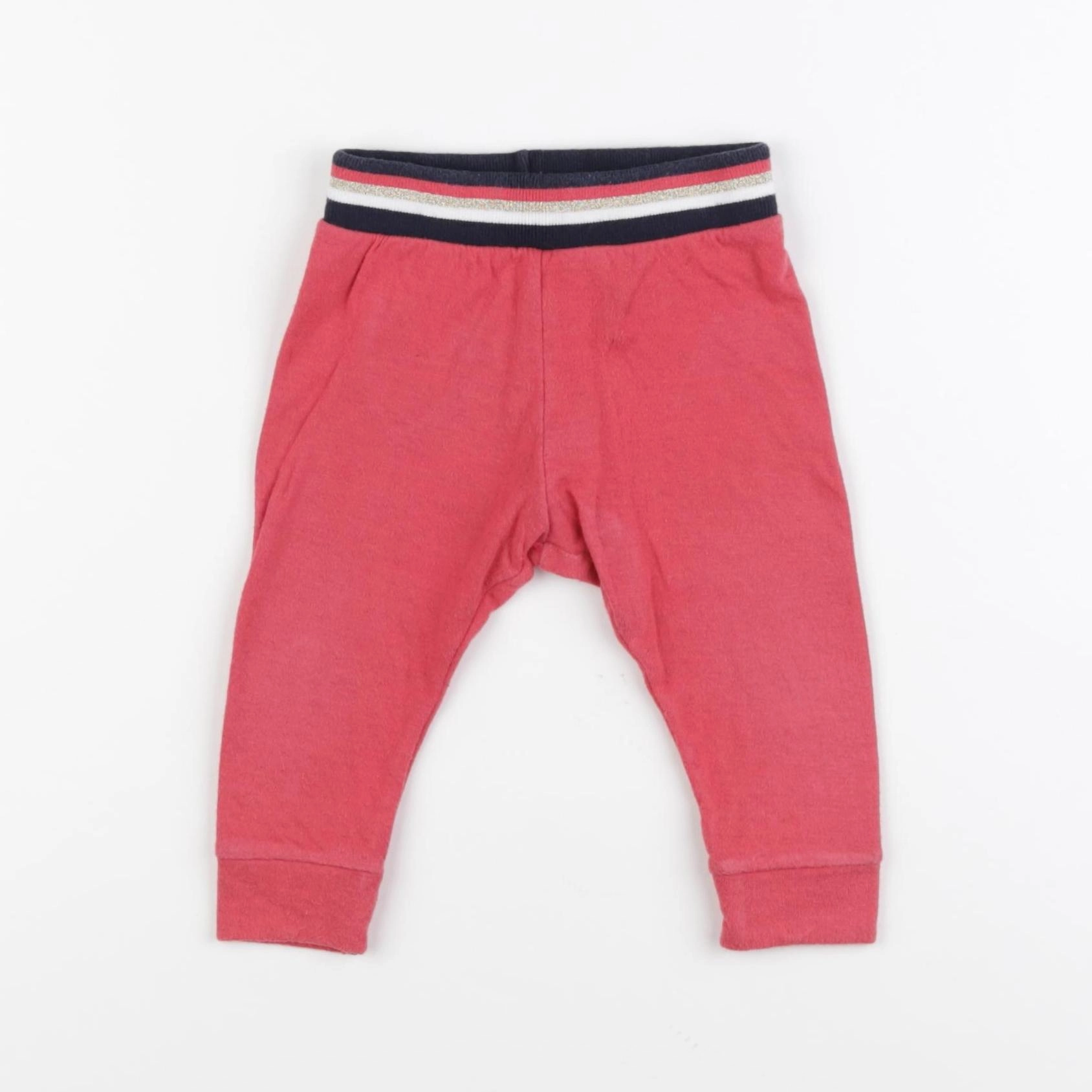 Petit Bateau - legging rouge - 6 mois