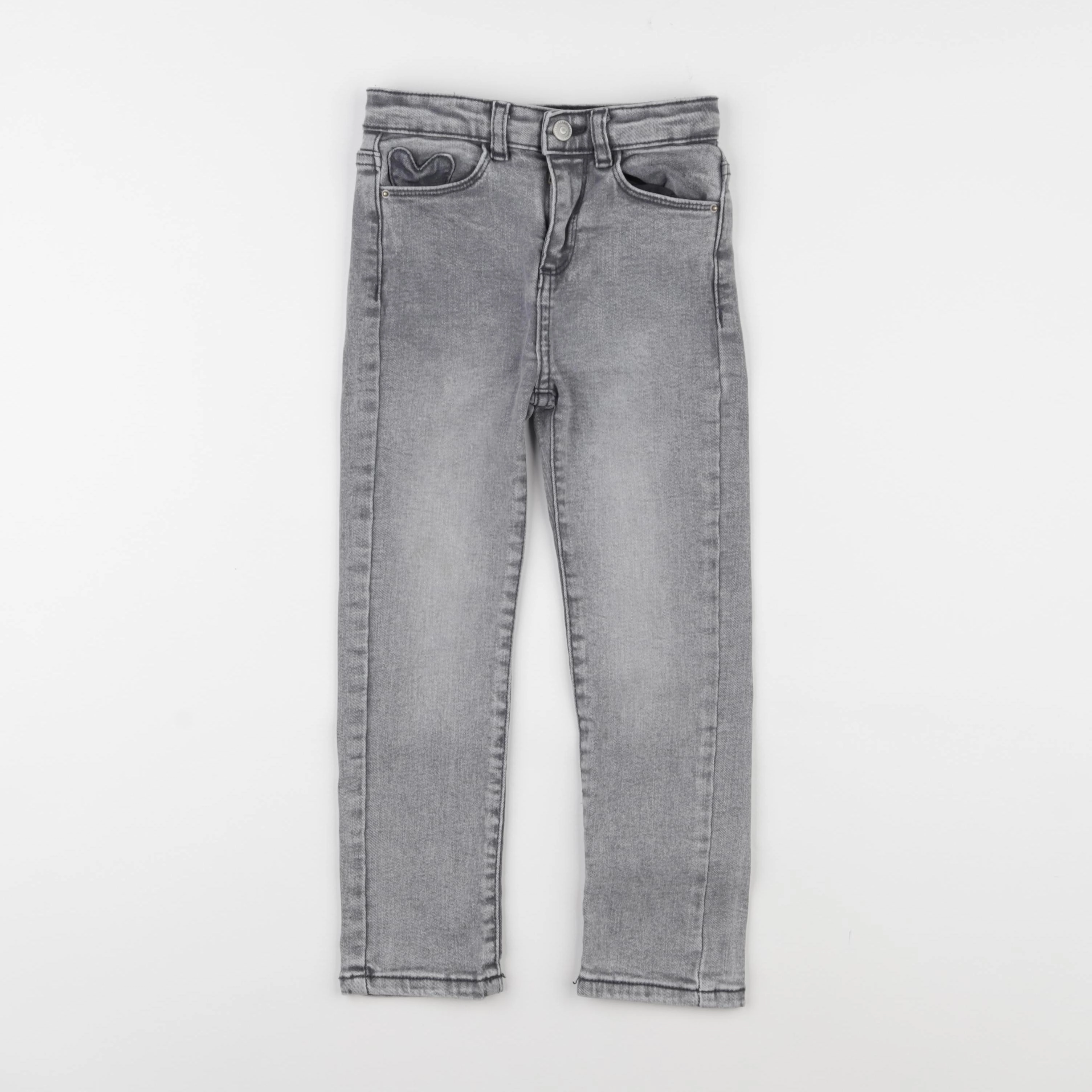 Vertbaudet - jean gris - 5 ans