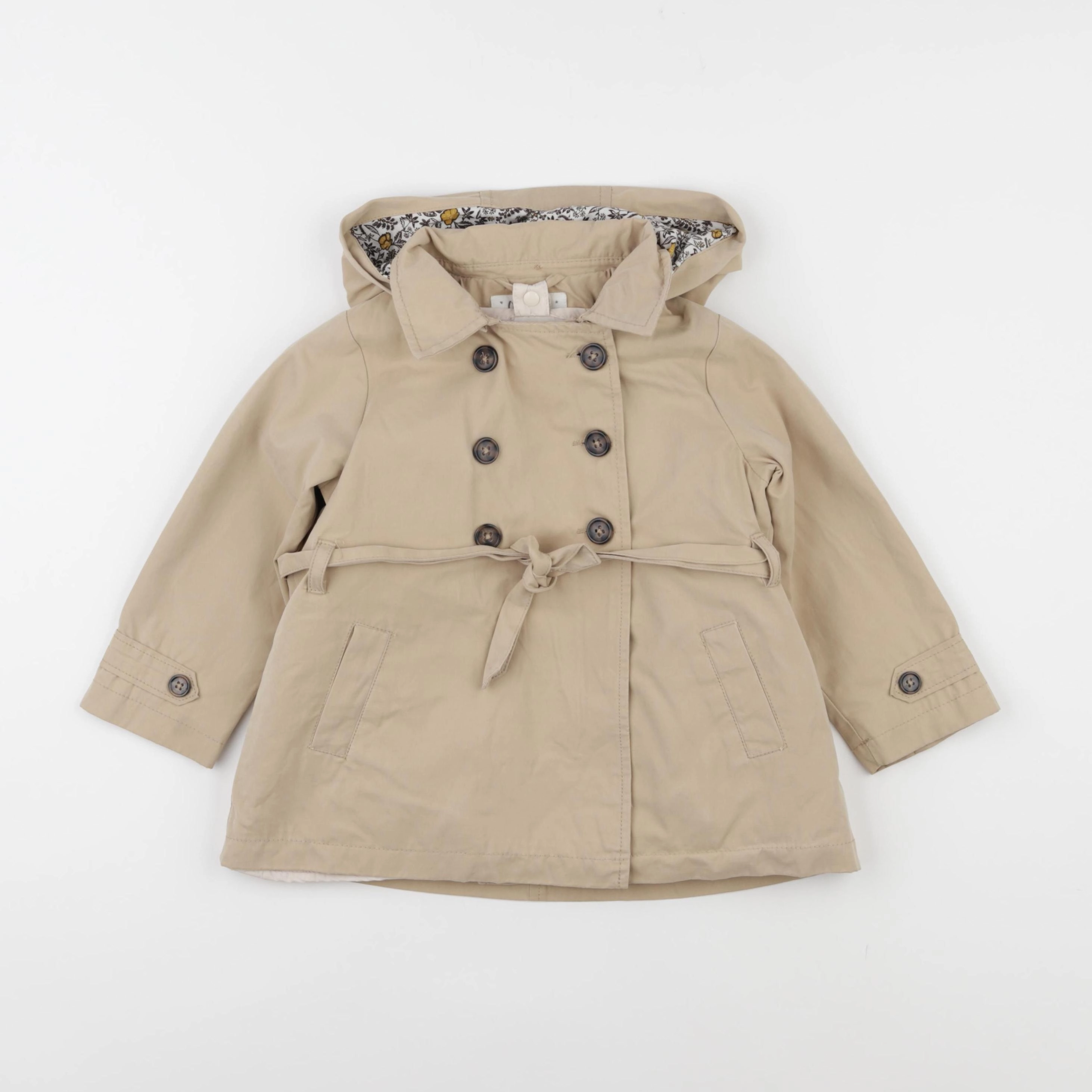 Vertbaudet - trench marron - 3 ans