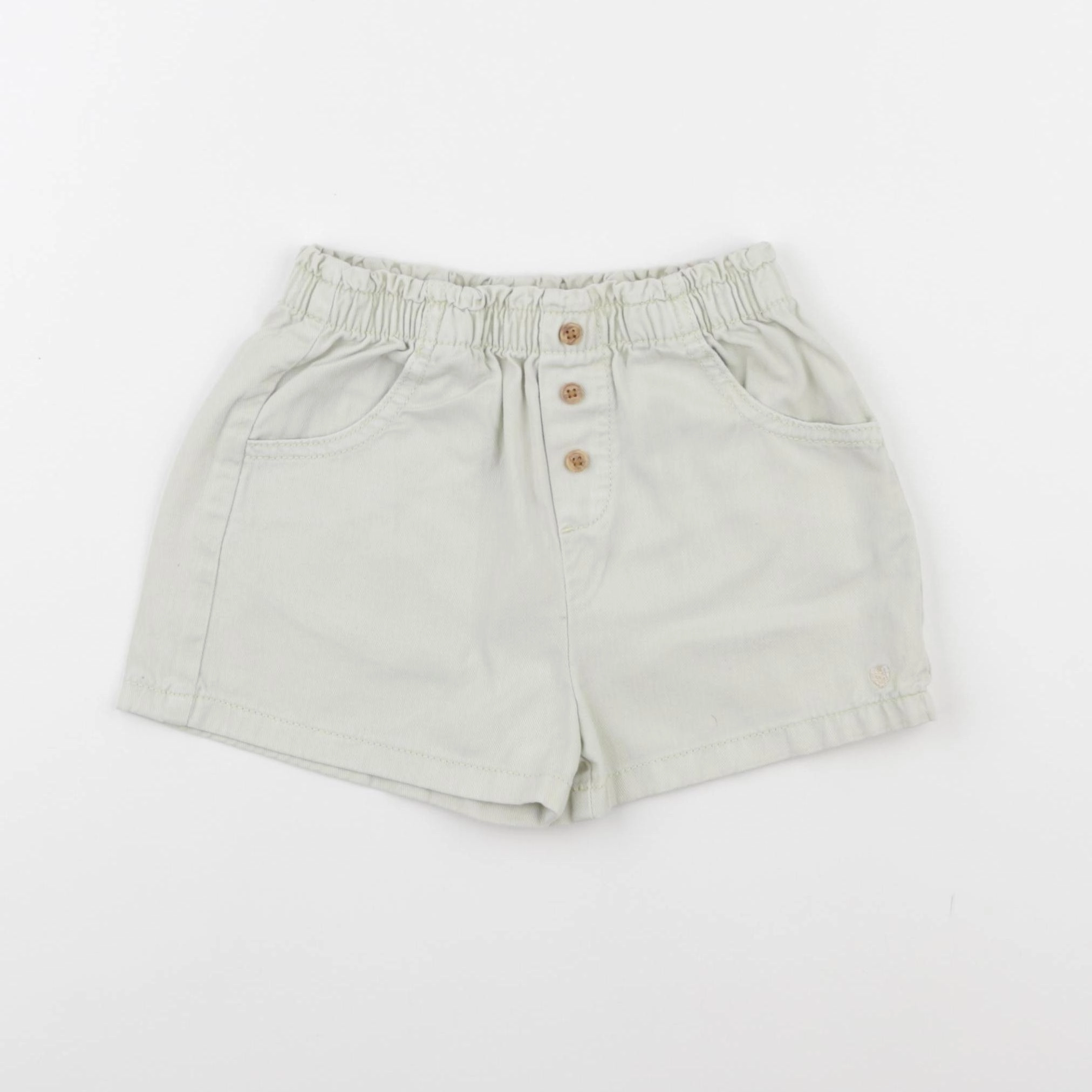 Vertbaudet - short beige - 4 ans