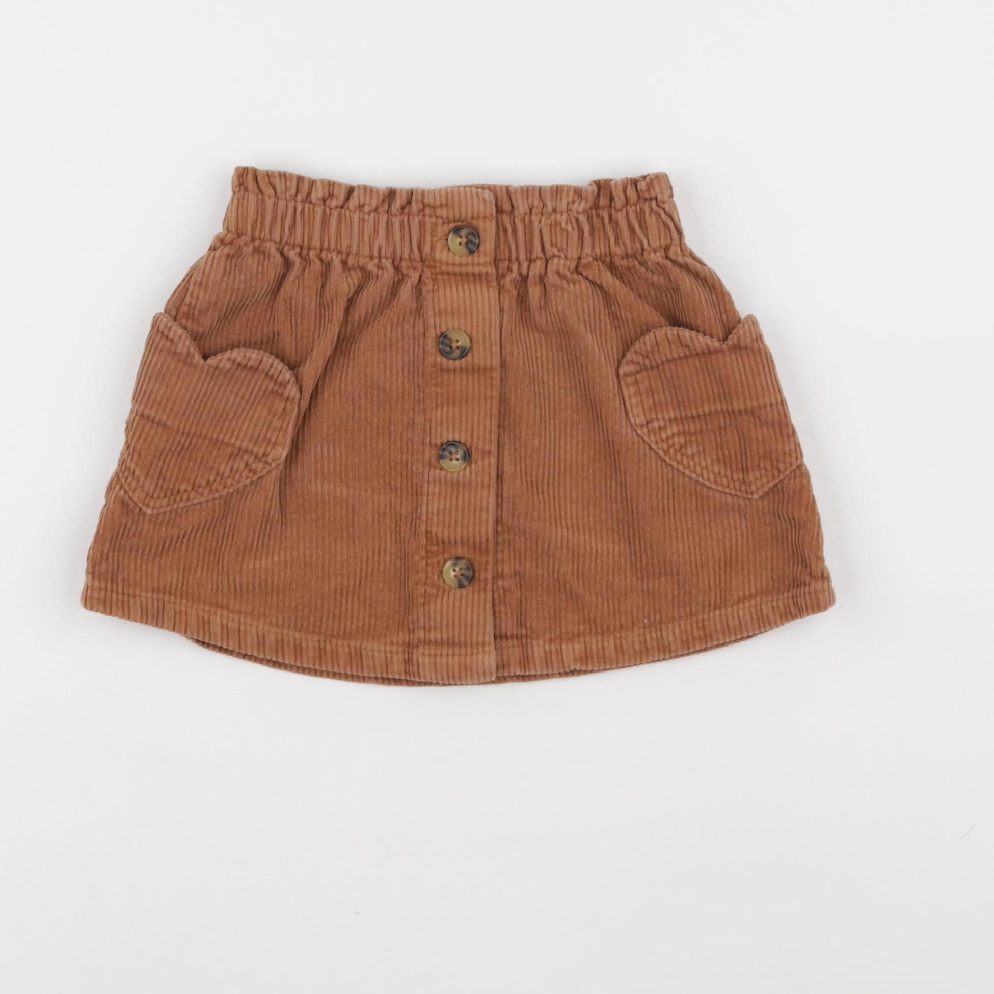 Vertbaudet - jupe marron - 3 ans