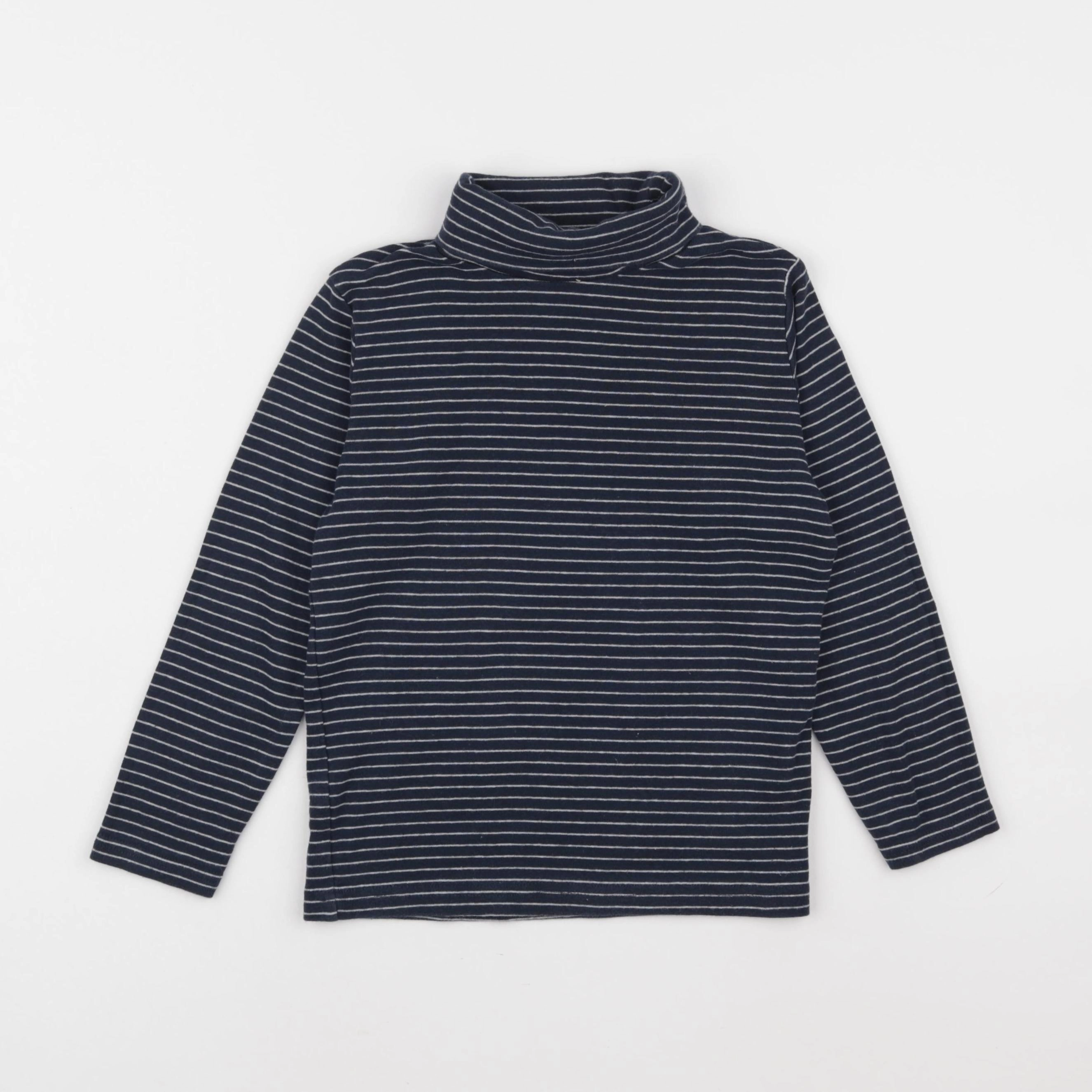 Vertbaudet - sous-pull bleu - 8 ans