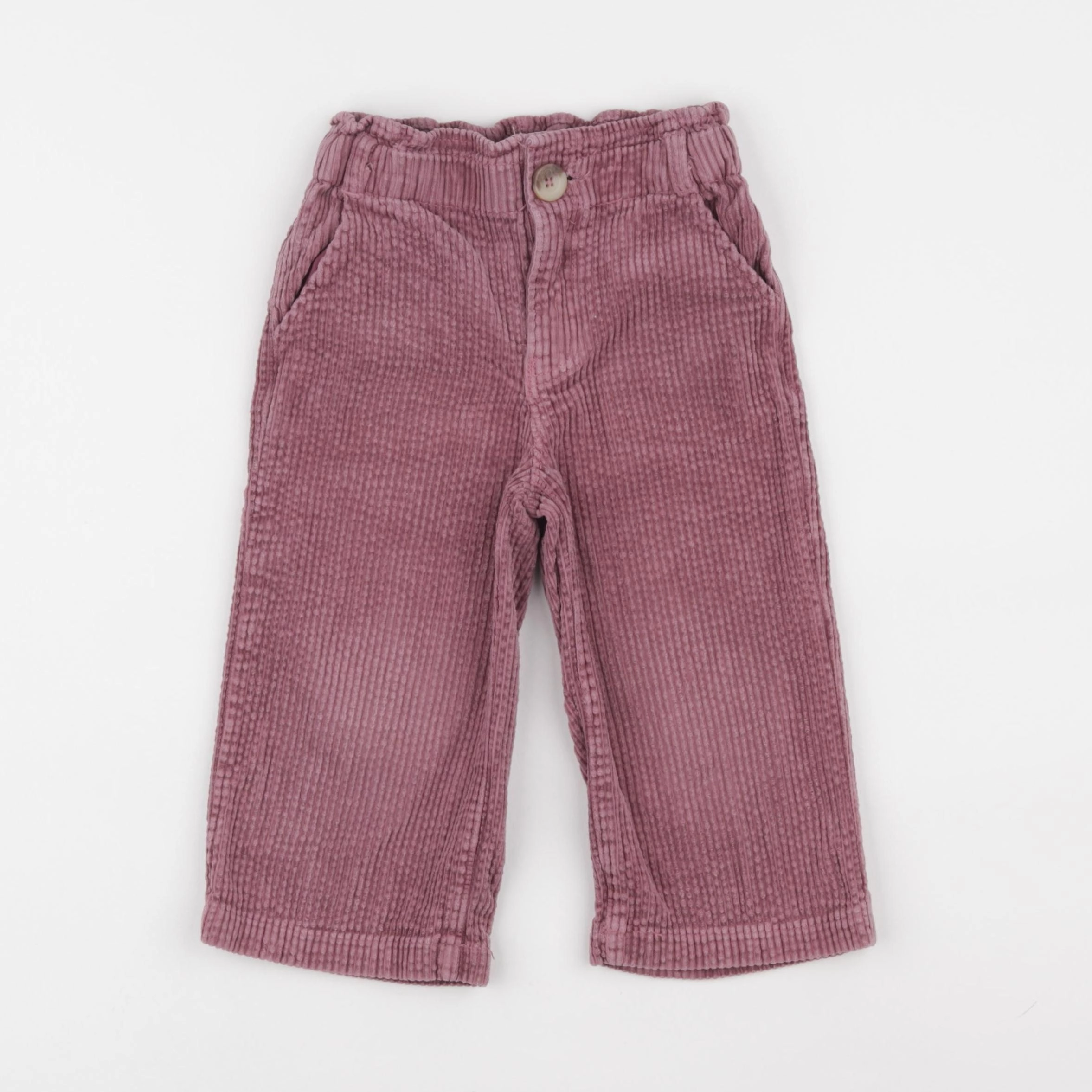 Vertbaudet - pantalon violet - 3 ans