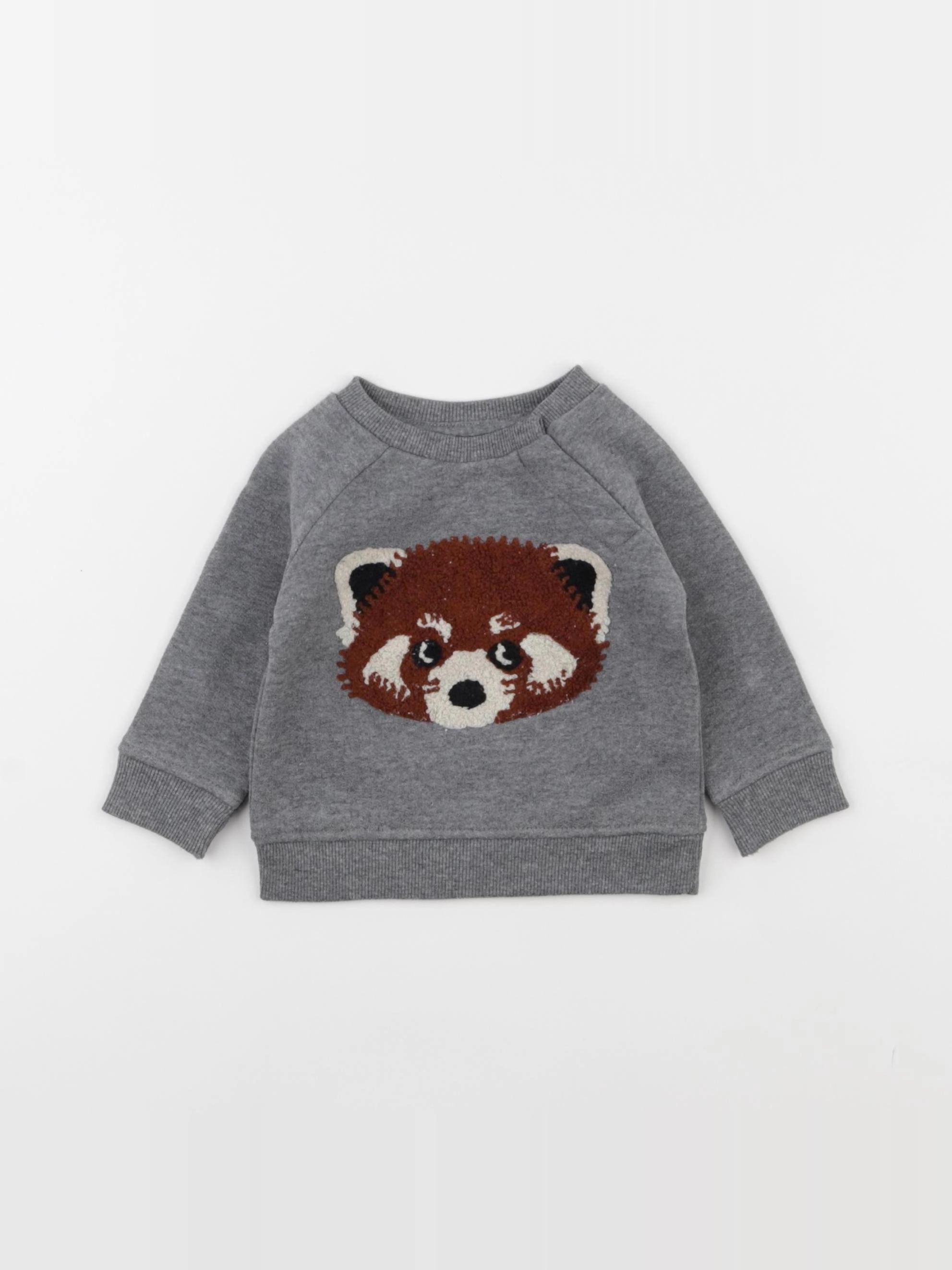 La Redoute - sweat gris - 3 mois