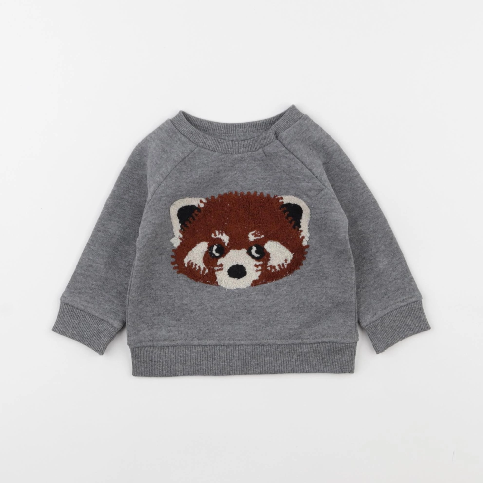 La Redoute - sweat gris - 3 mois