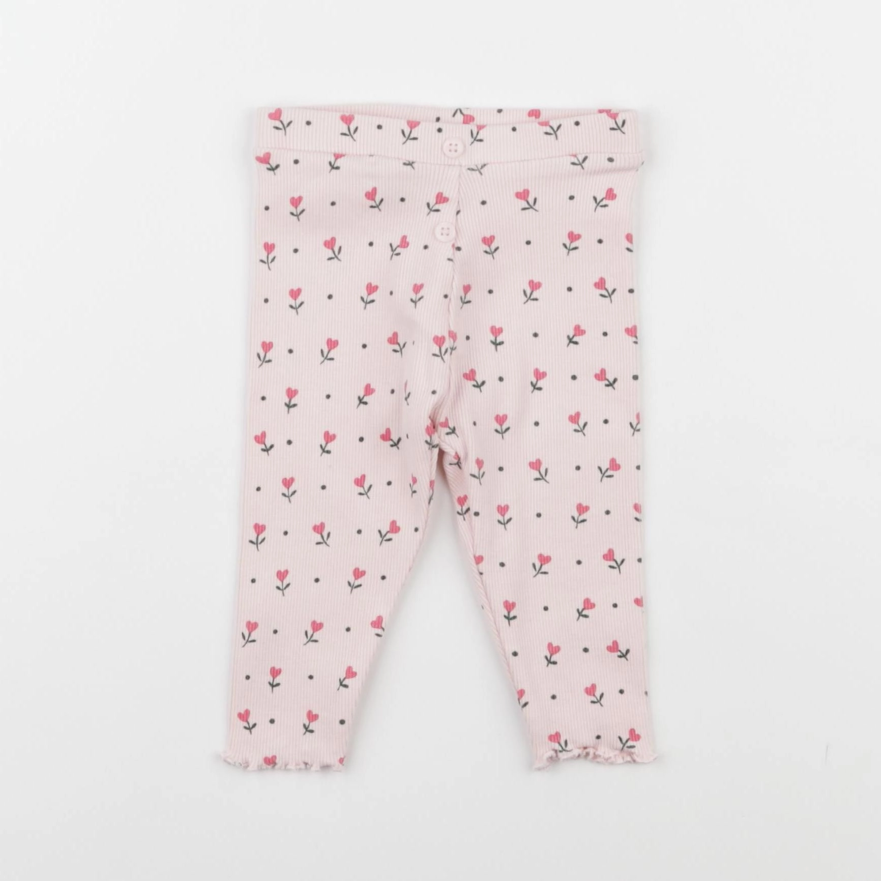 Tape à l'oeil - legging rose - 6 mois