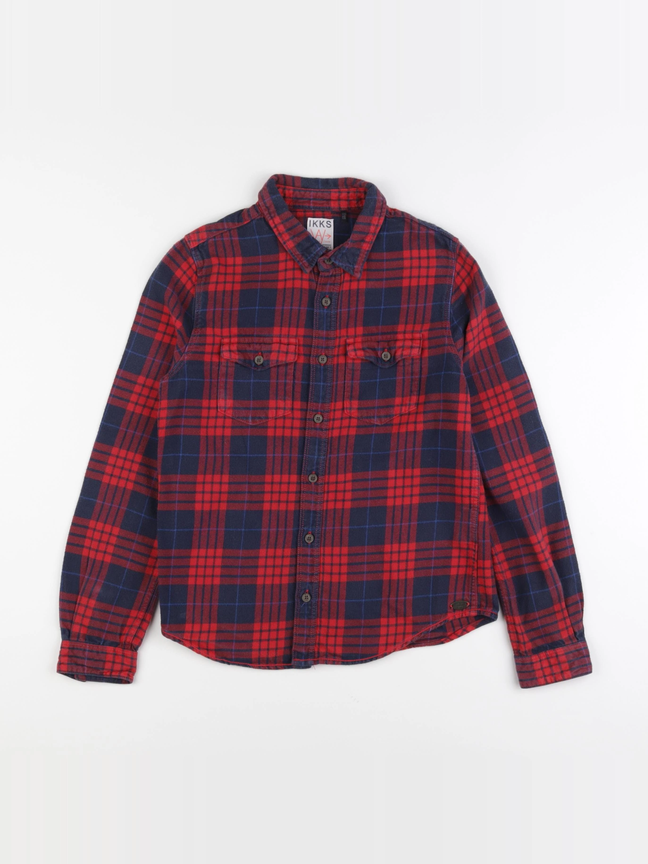 IKKS - chemise rouge - 10 ans