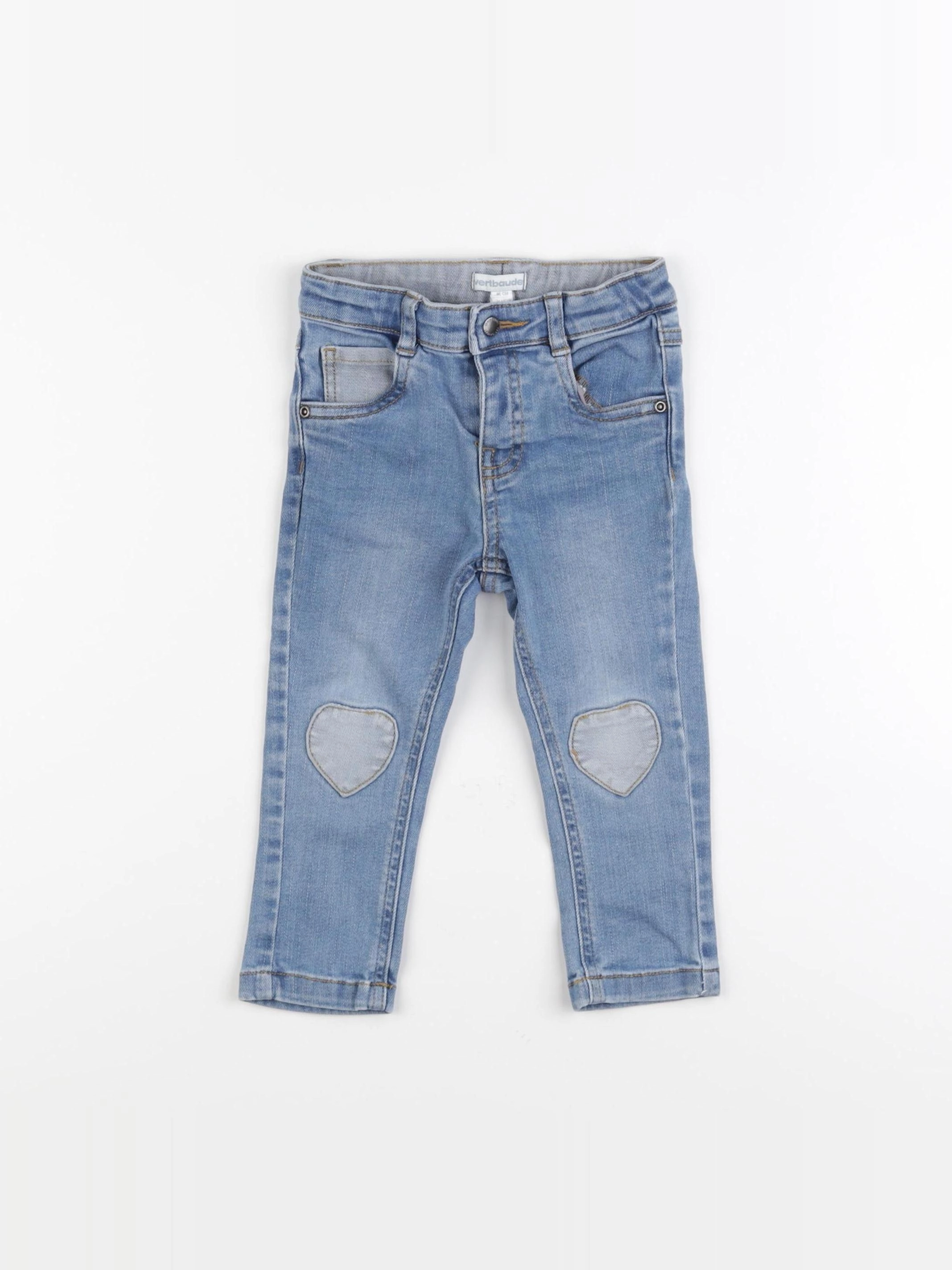 Vertbaudet - jean bleu - 24 mois