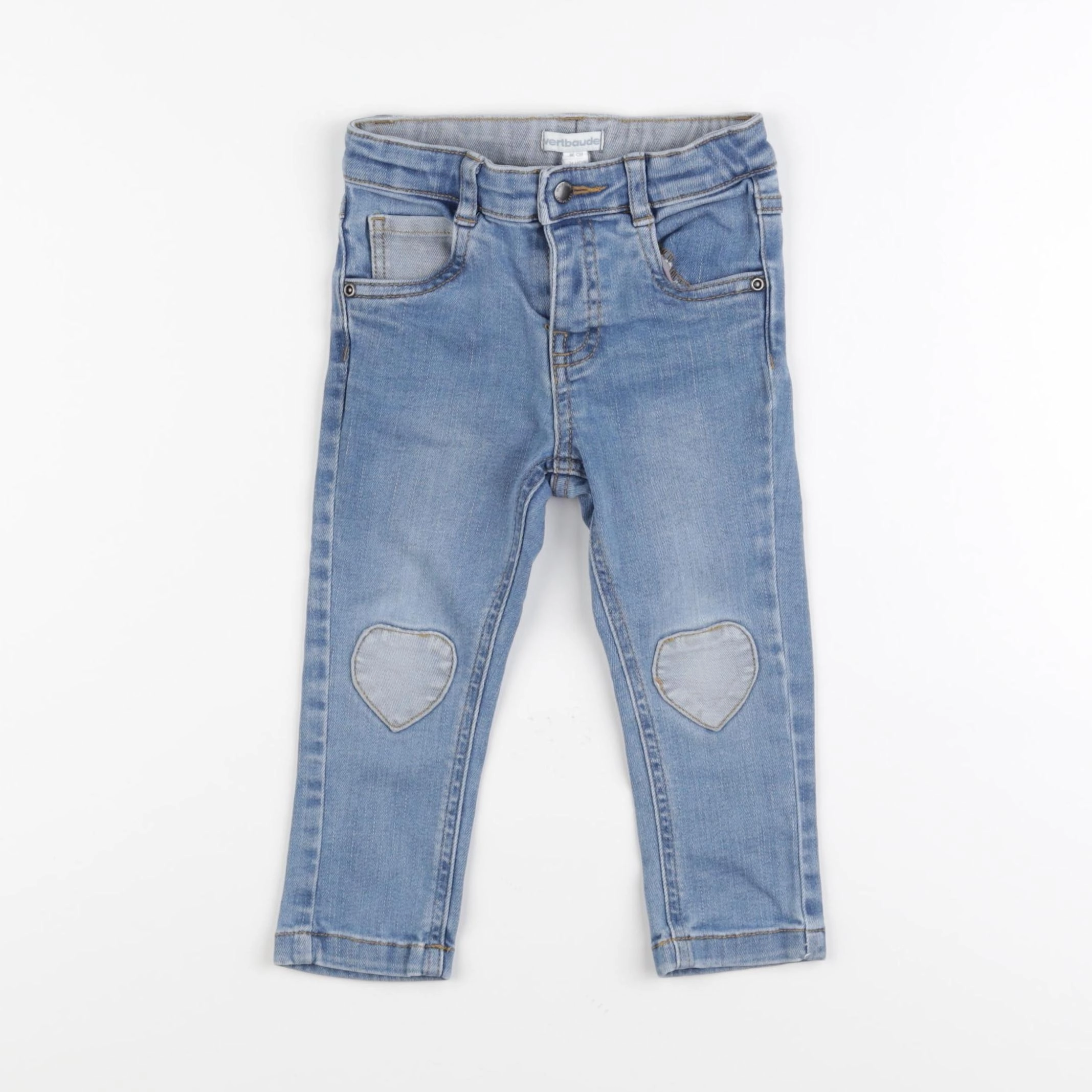 Vertbaudet - jean bleu - 24 mois
