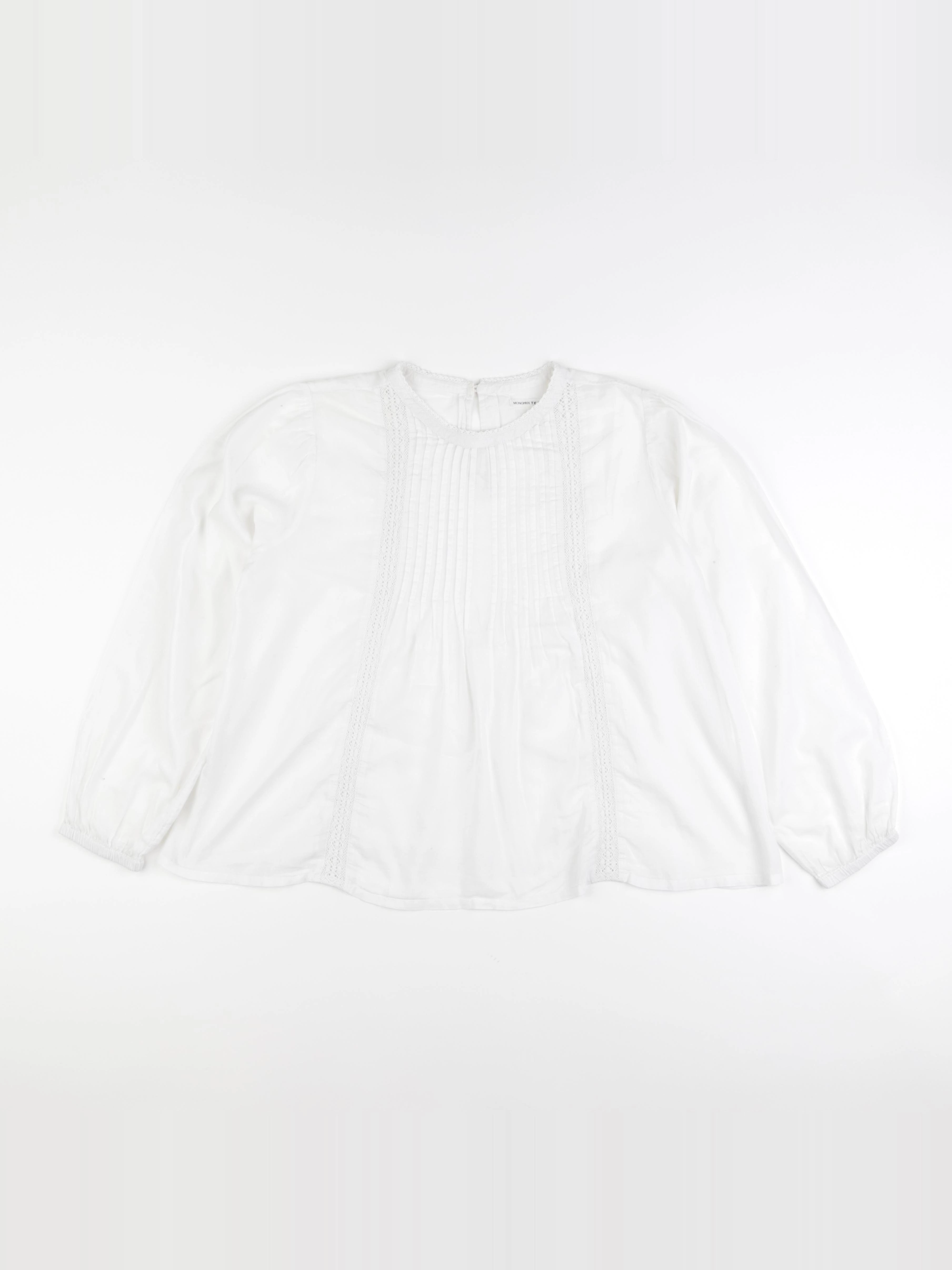 Monoprix - blouse blanc - 14 ans