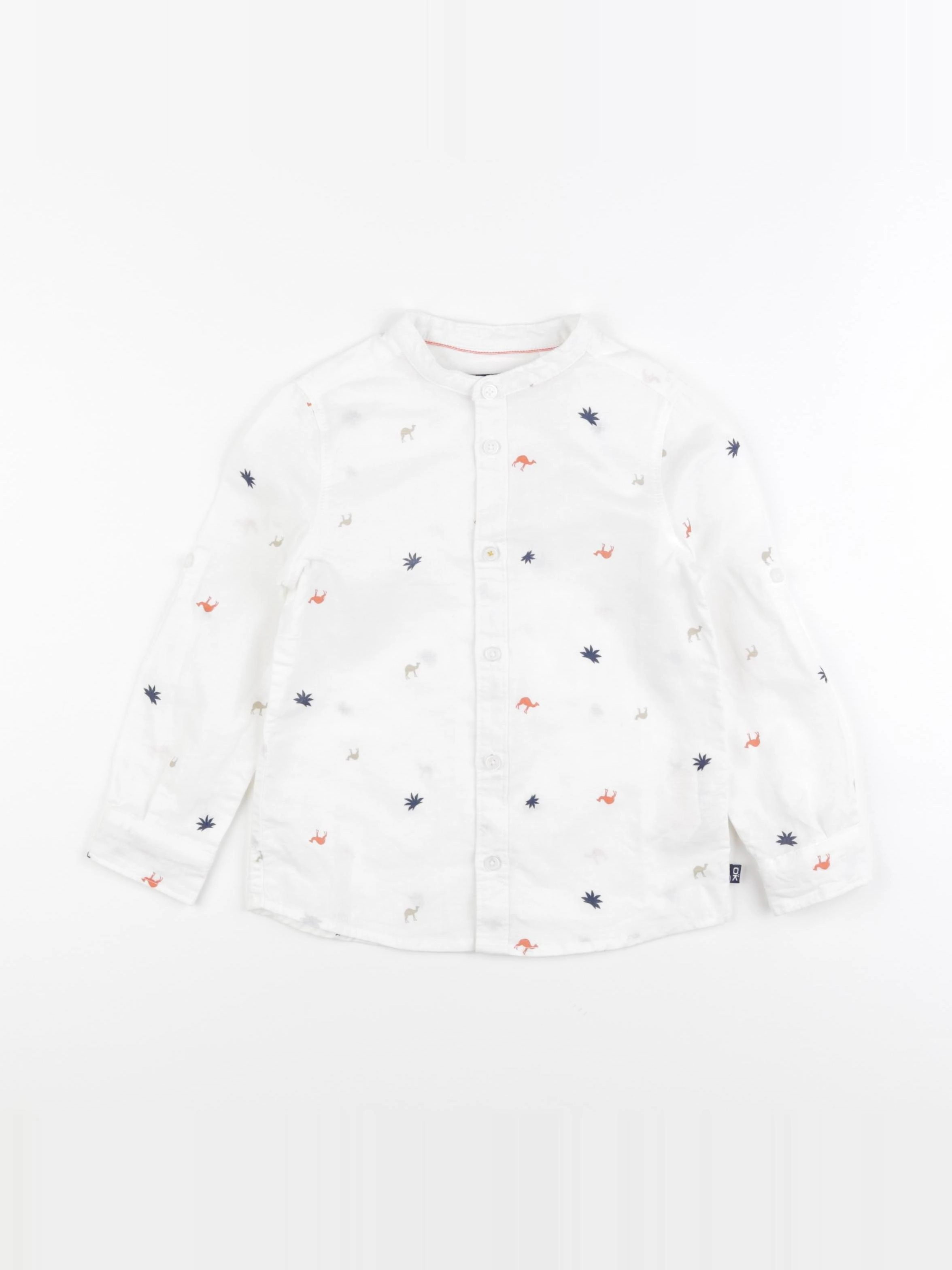 Okaidi - chemise blanc - 4 ans