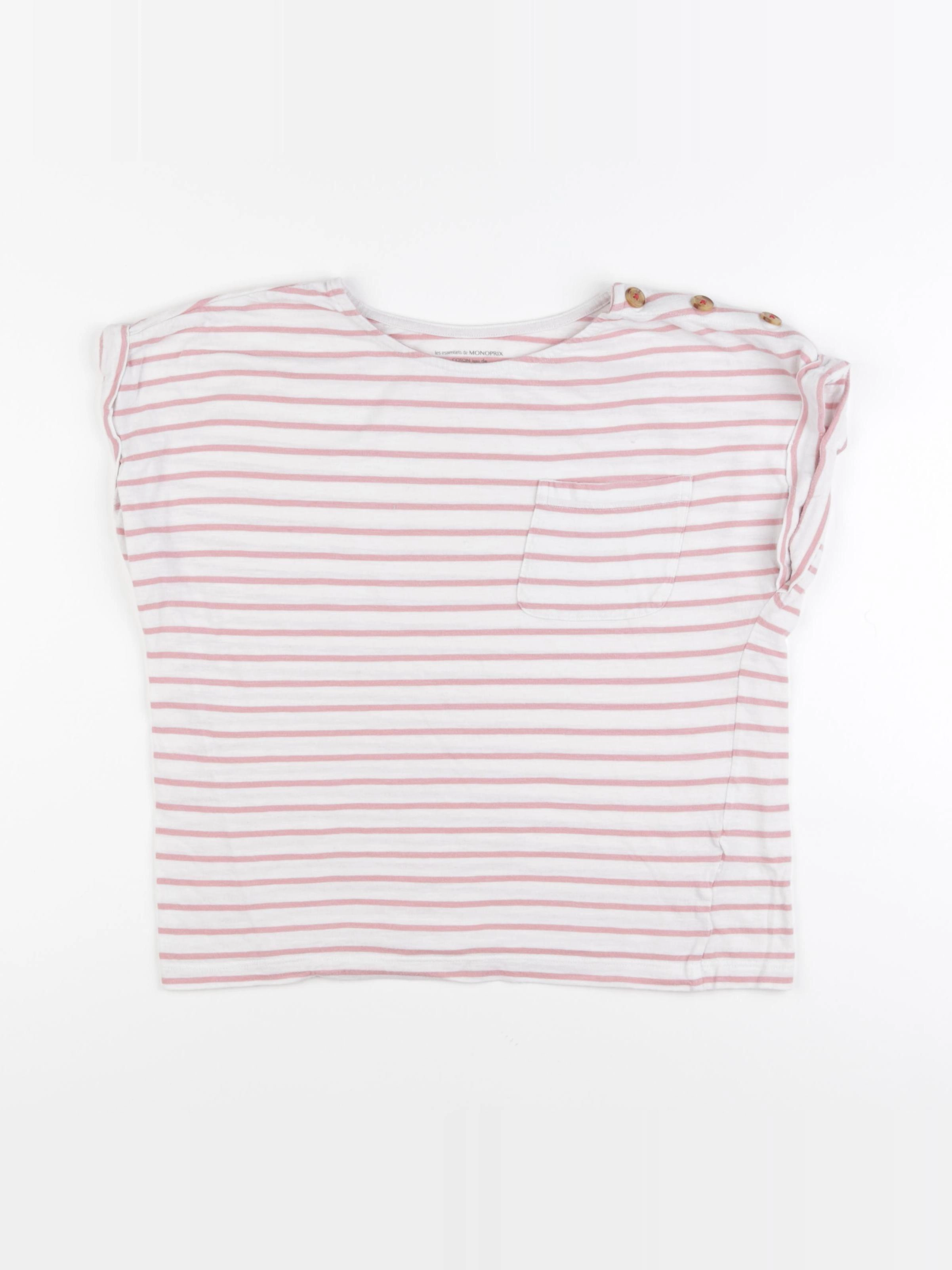 Monoprix - tee-shirt rose - 12 ans