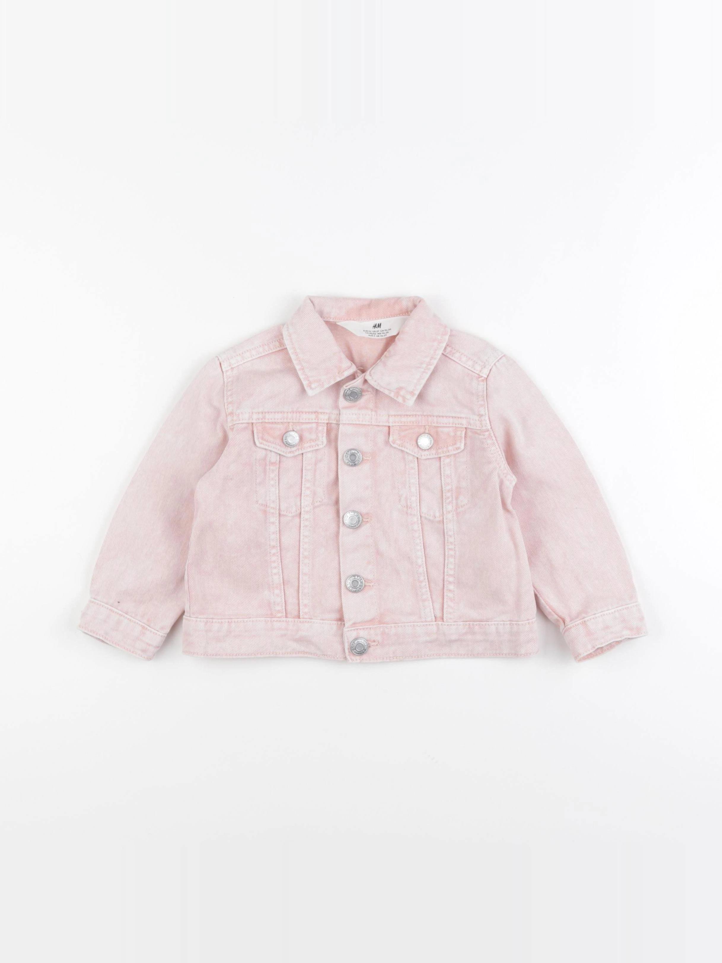 H&M - veste rose - 18/24 mois