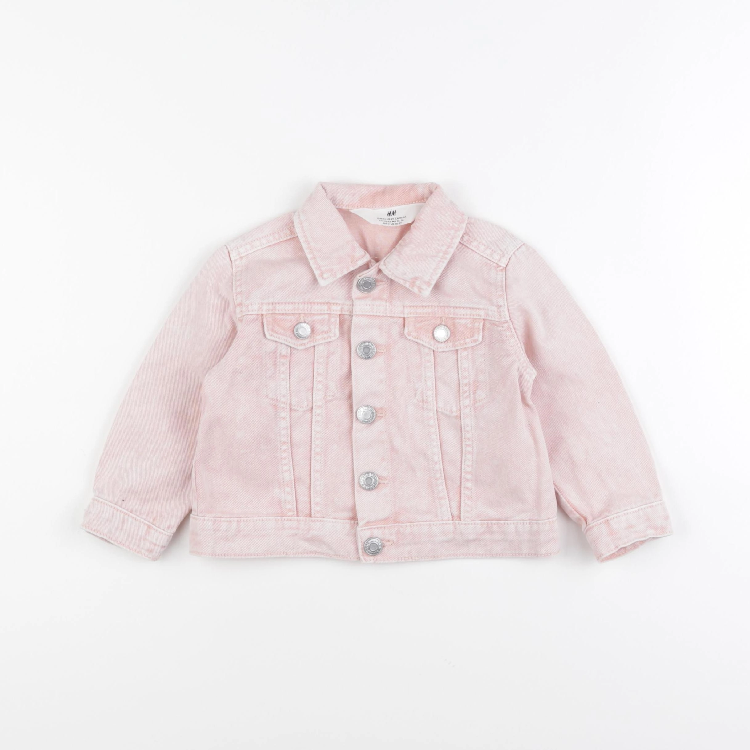 H&M - veste rose - 18/24 mois