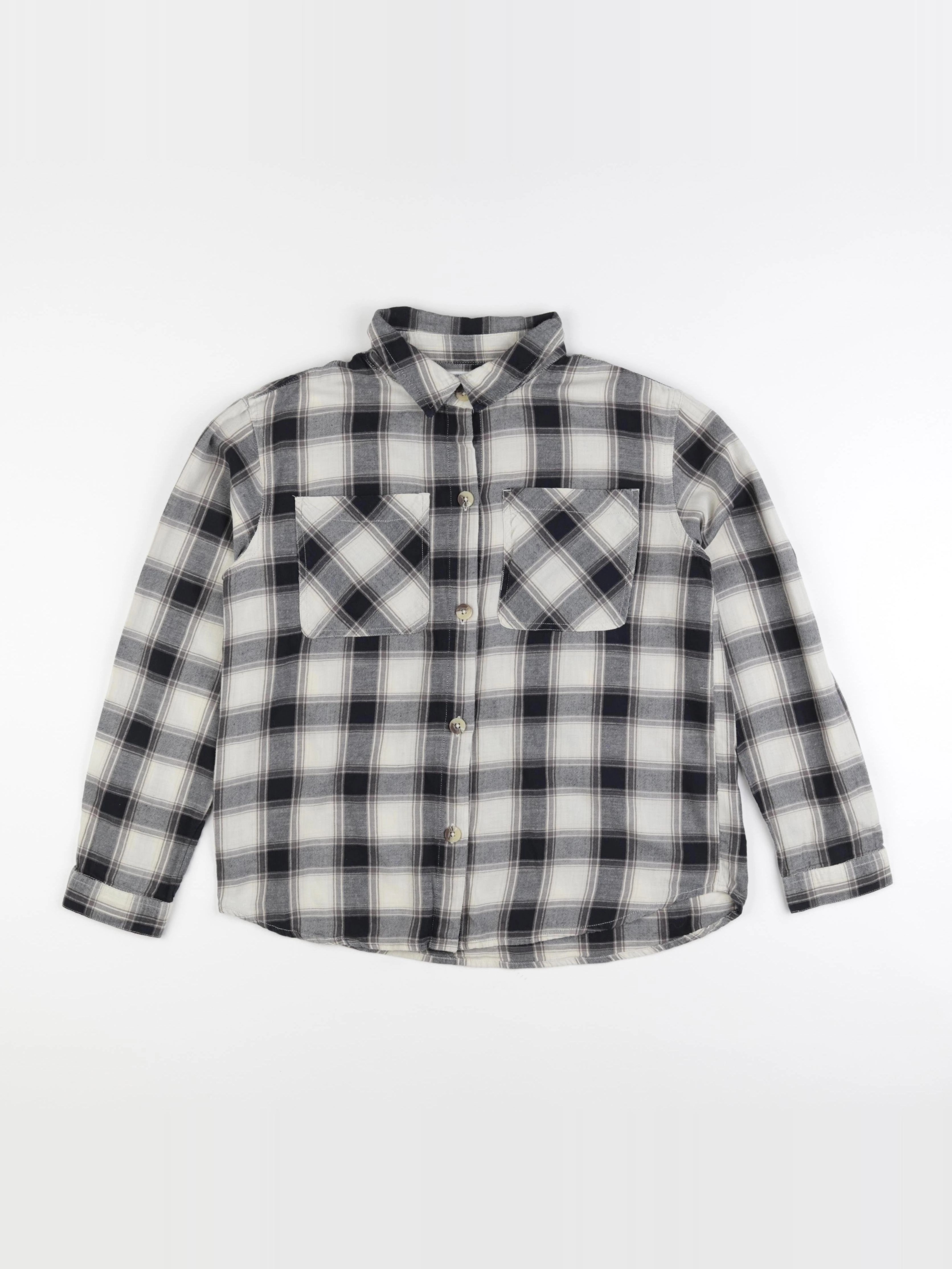 Monoprix - chemise noir - 14 ans