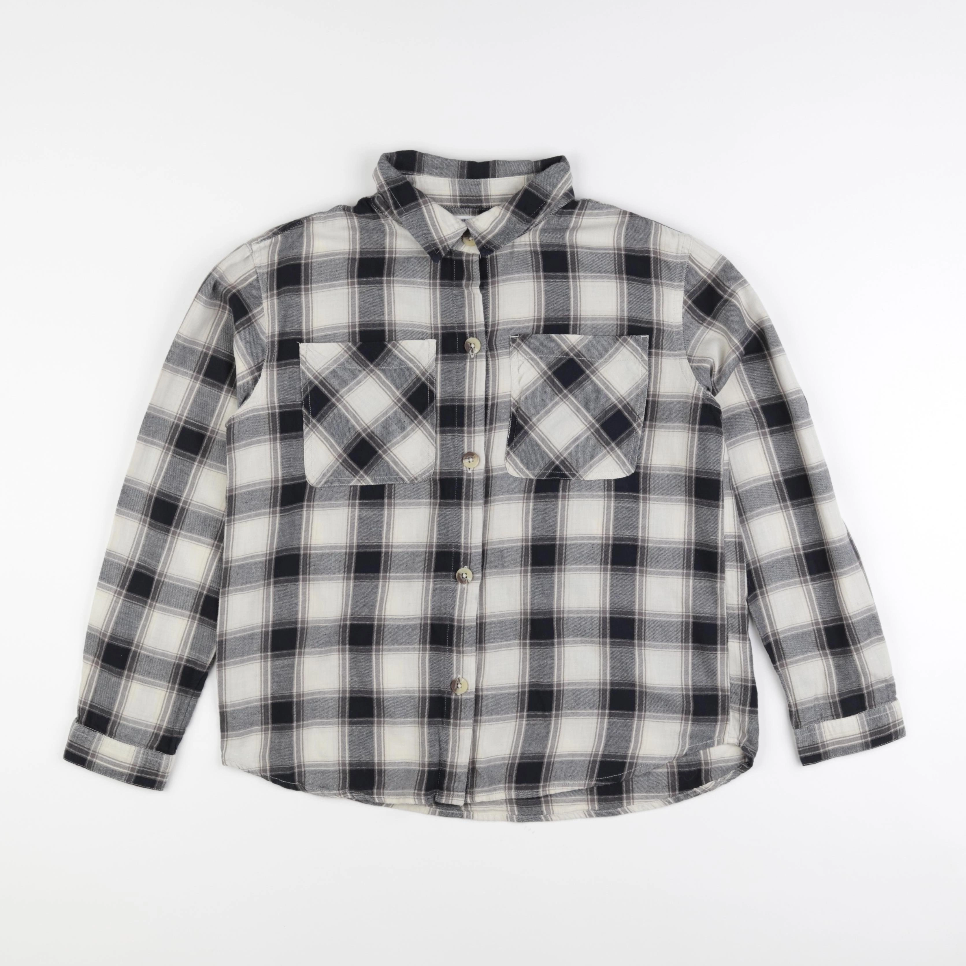 Monoprix - chemise noir - 14 ans