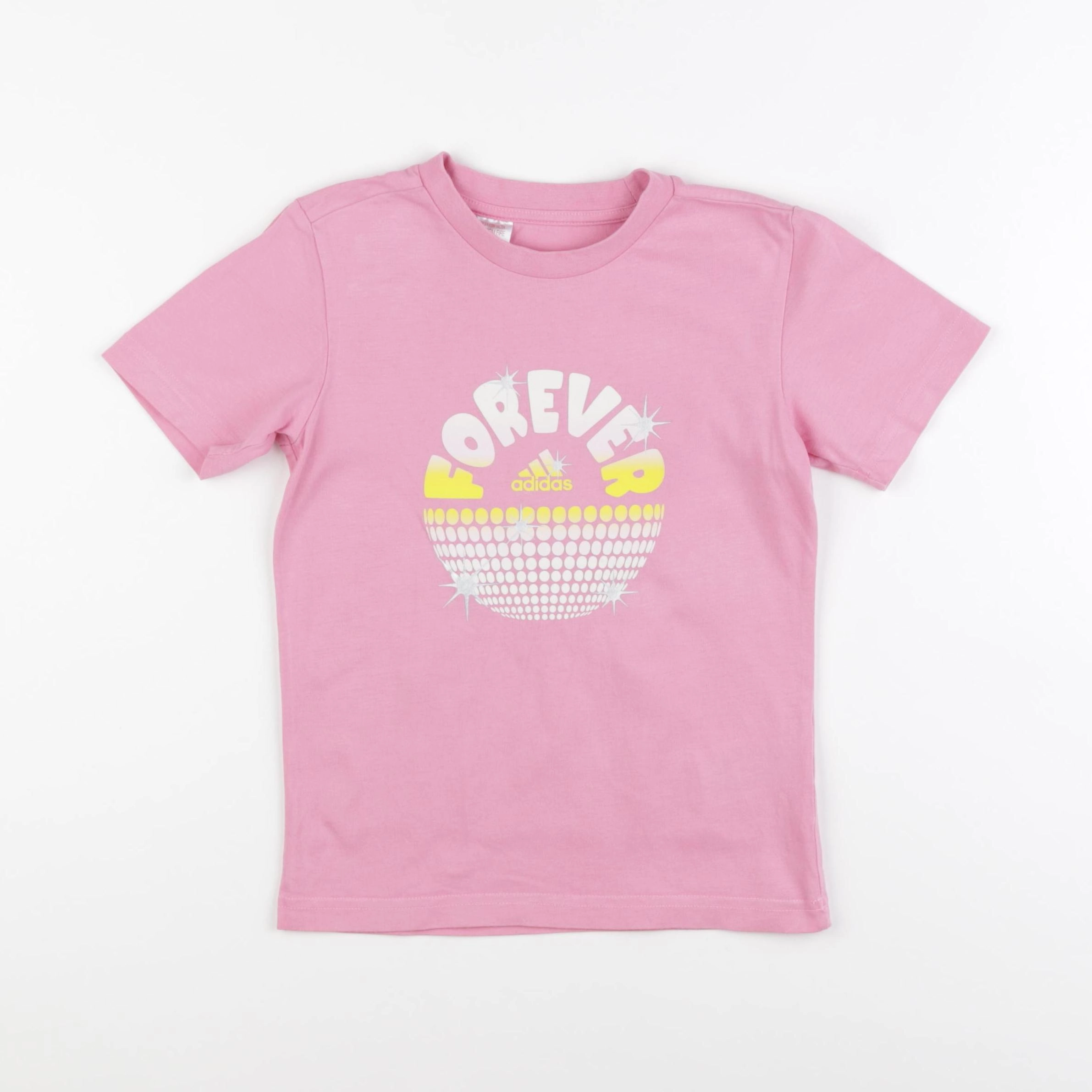 Adidas - tee-shirt rose - 5/6 ans