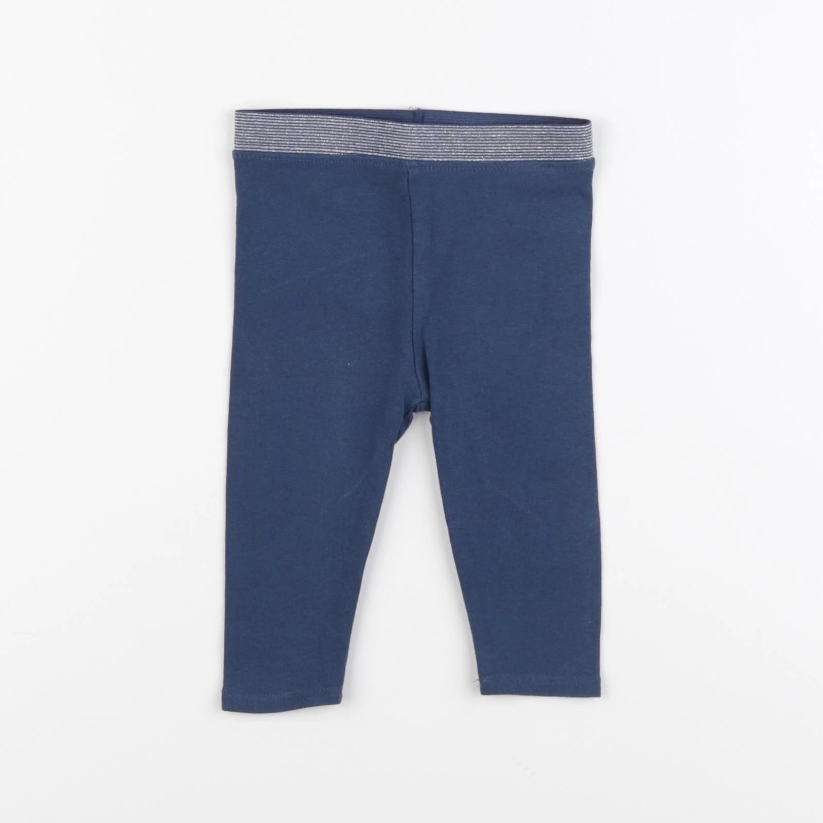 Vertbaudet - legging bleu - 6 mois