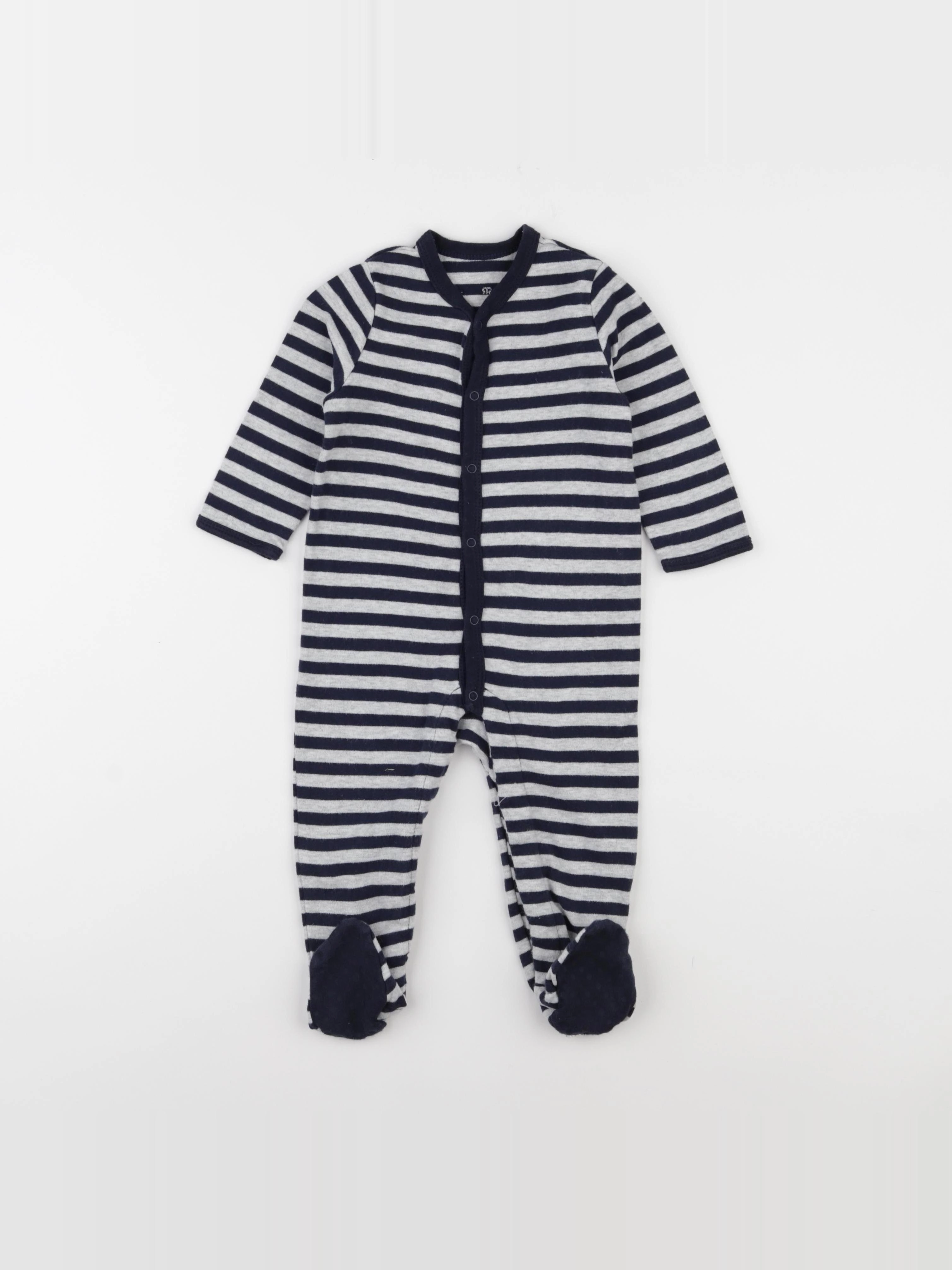La Redoute - pyjama coton bleu - 24 mois
