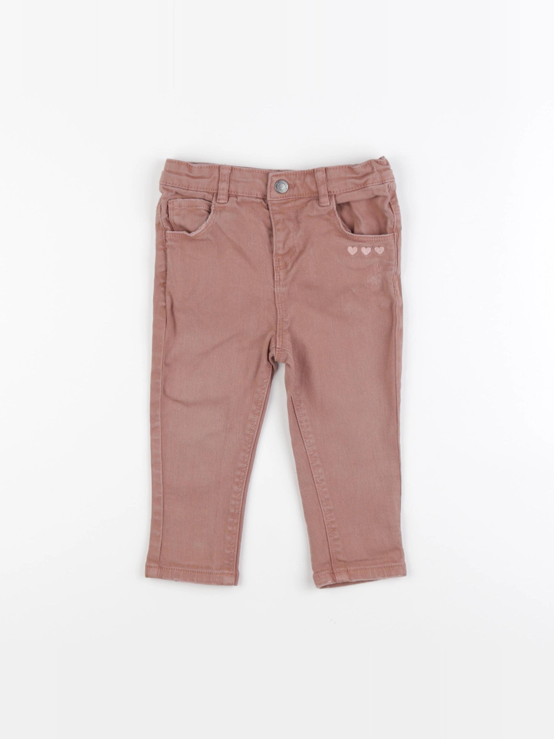 Vertbaudet - pantalon rose - 18 mois