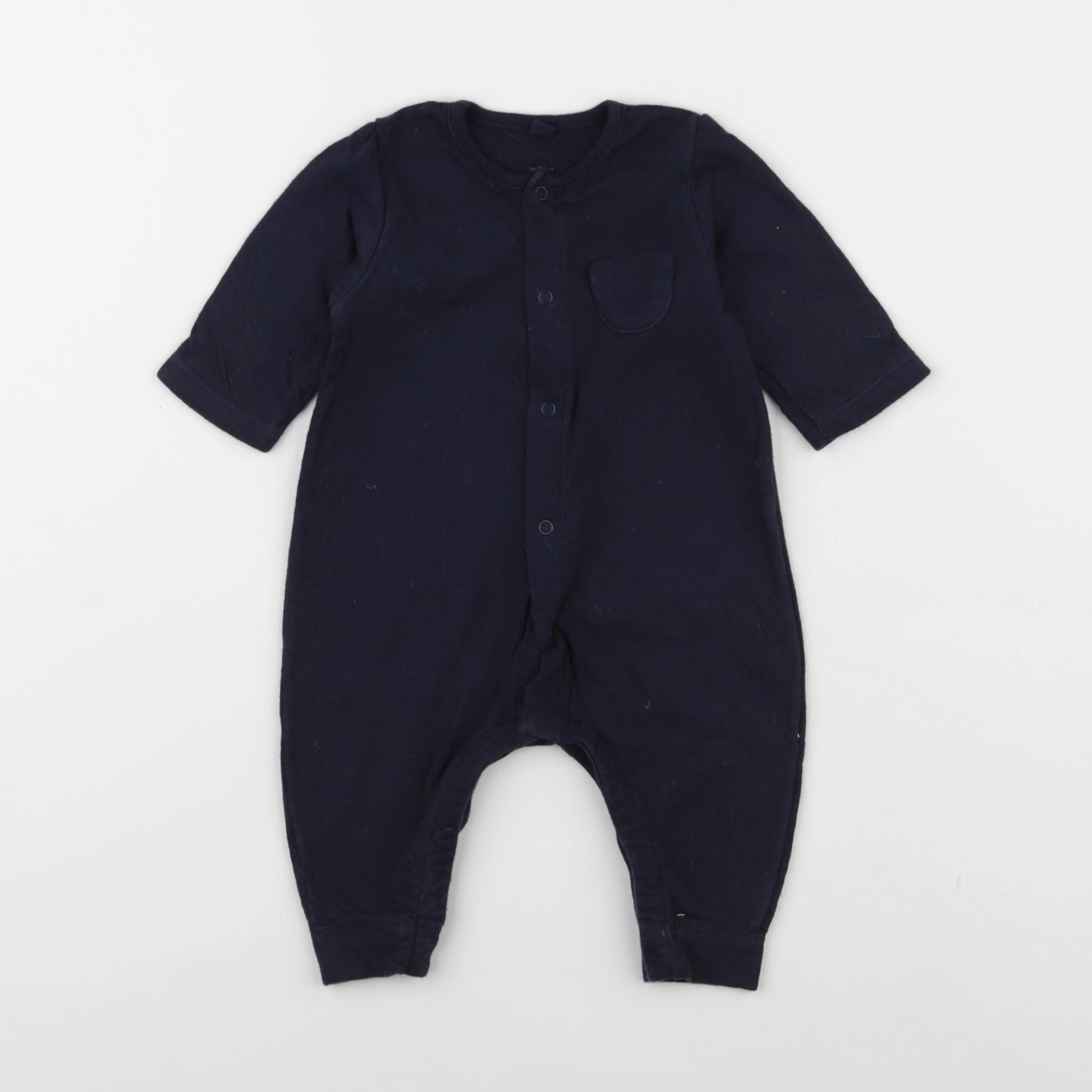 Petit Bateau - combinaison bleu - 3 mois