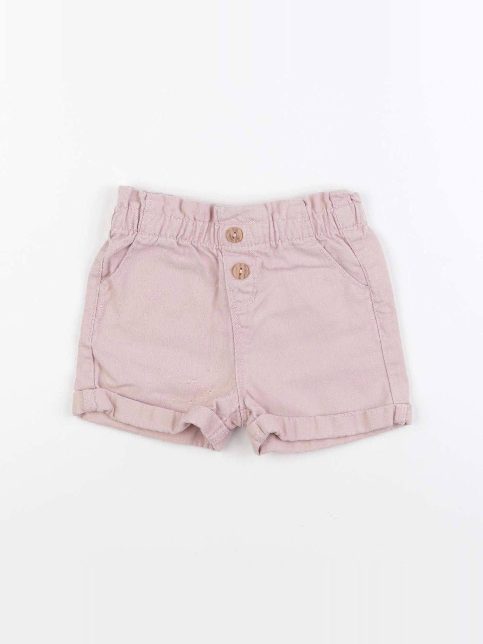 Vertbaudet - short rose - 18 mois