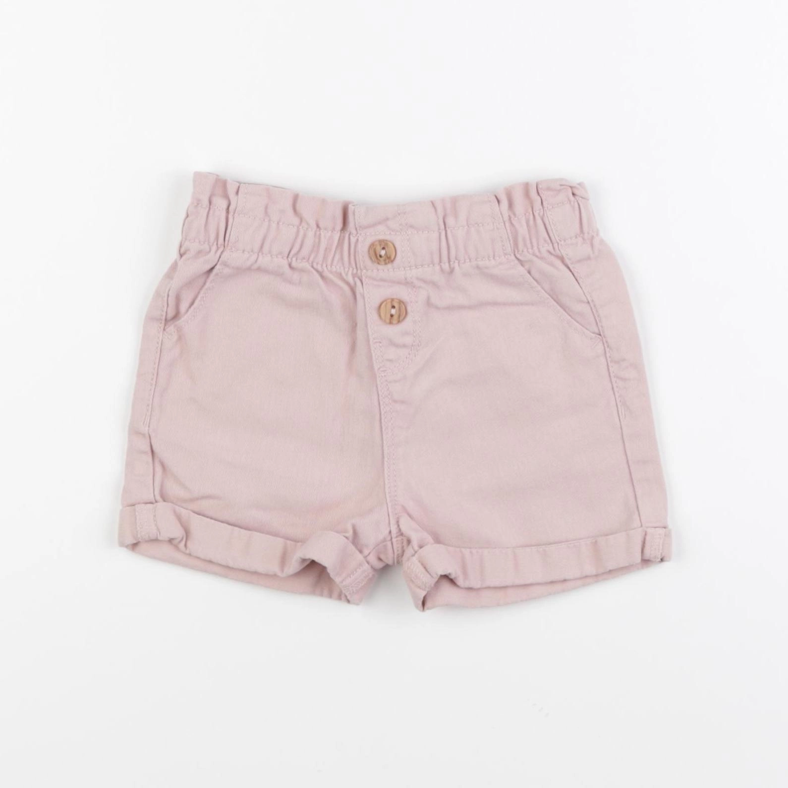 Vertbaudet - short rose - 18 mois