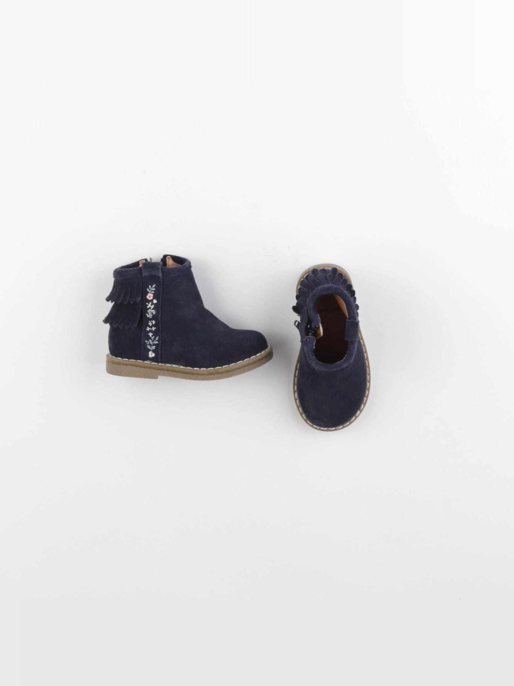 Vertbaudet - bottillons bleu - pointure 21