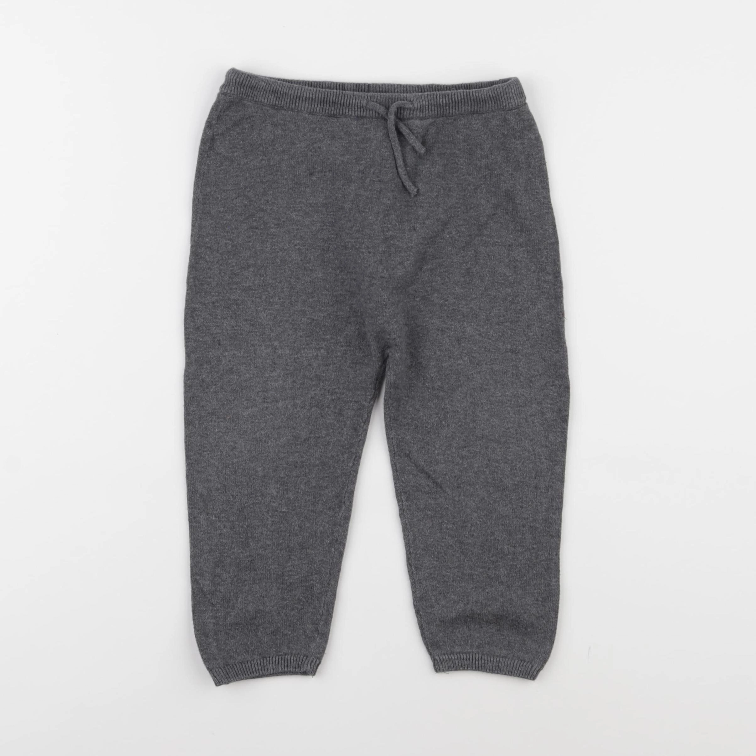 H&M - jogging gris - 2 ans