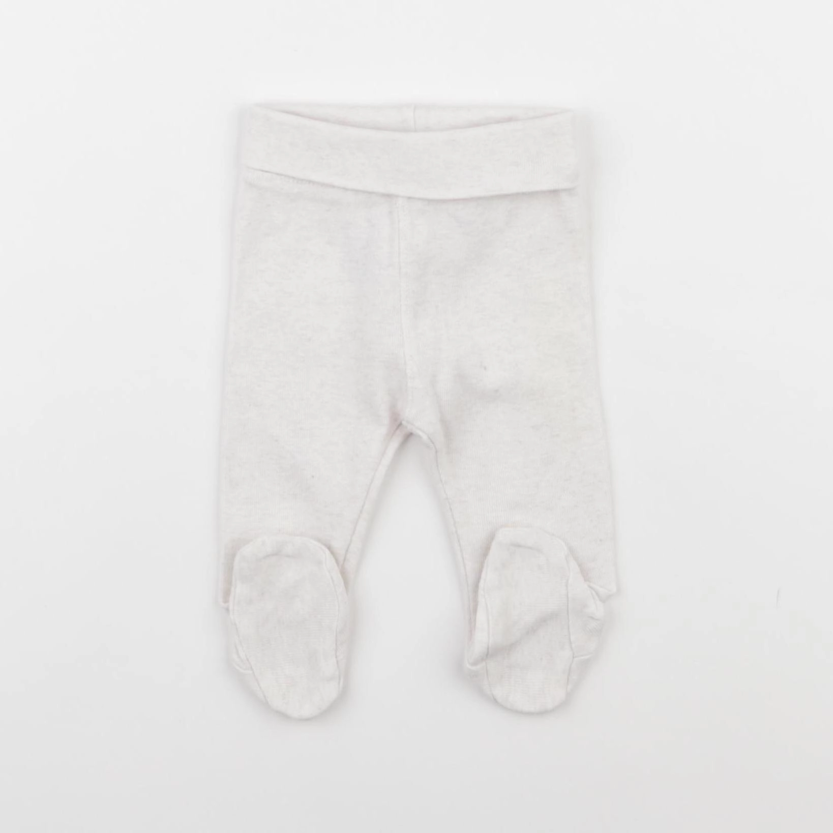 H&M - legging beige - 0/1 mois