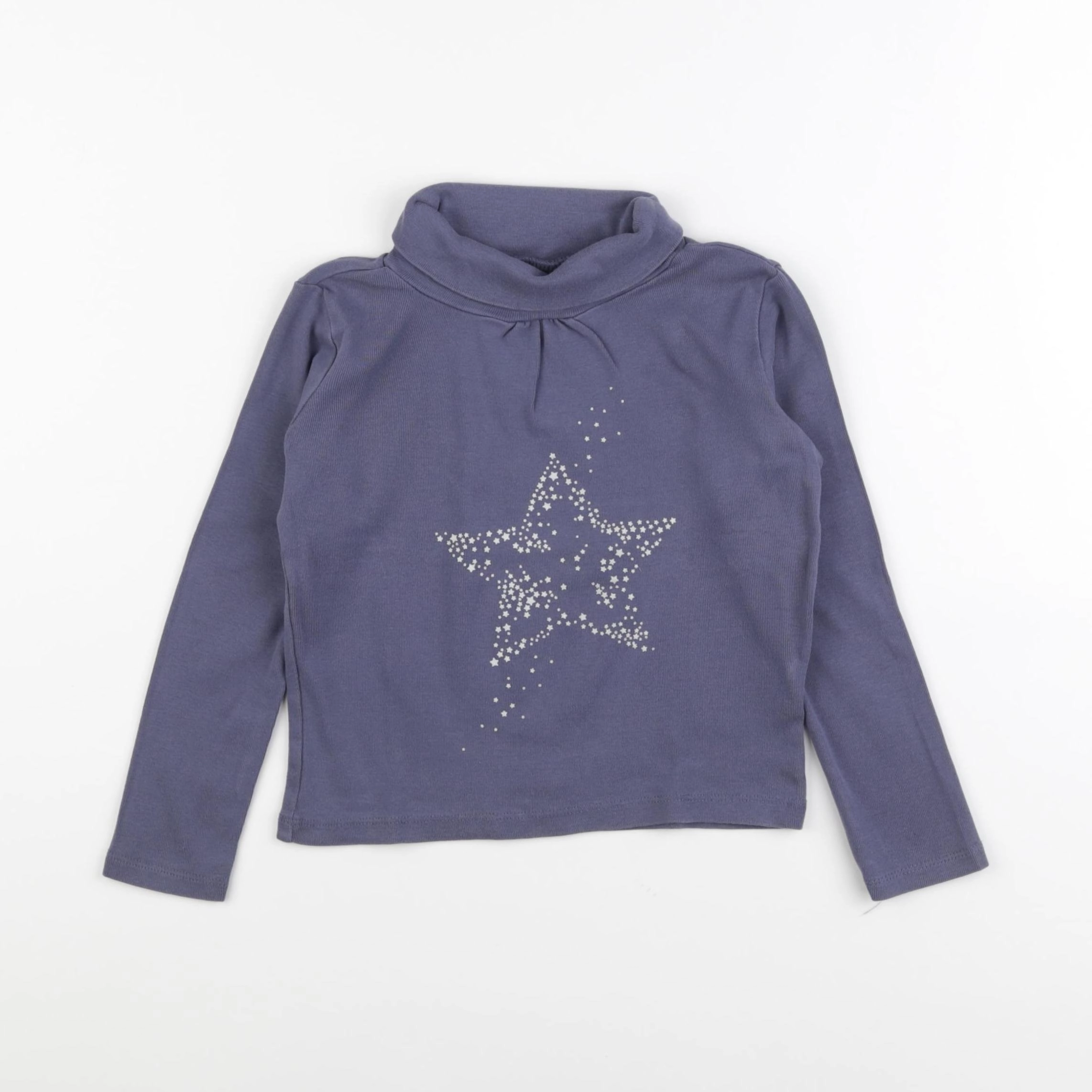 Vertbaudet - sous-pull bleu - 5 ans