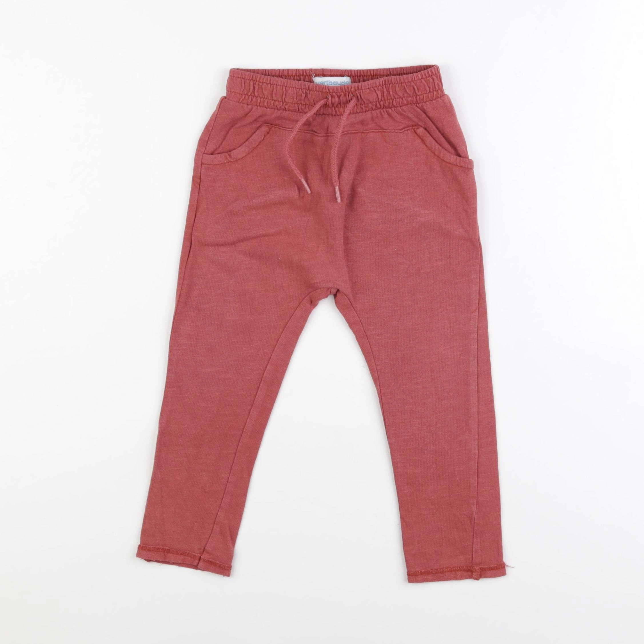 Vertbaudet - jogging rose - 18 mois