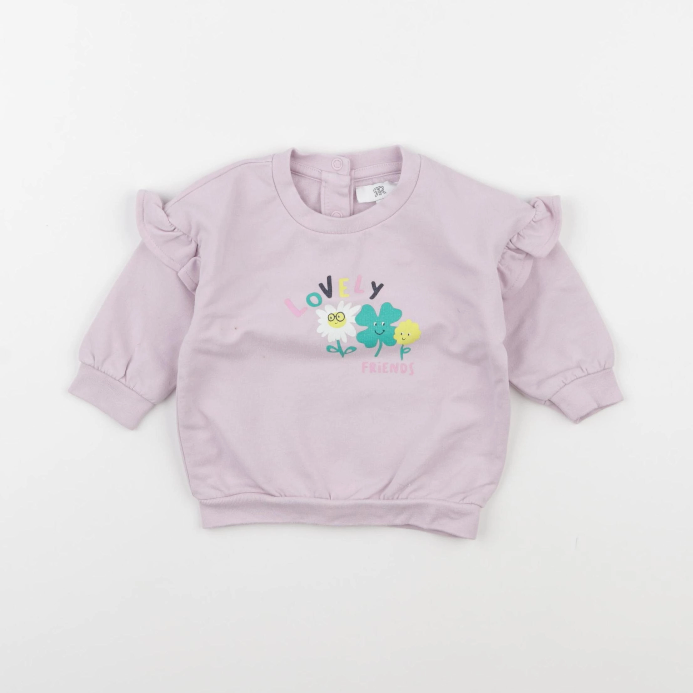 La Redoute - sweat violet - 6 mois