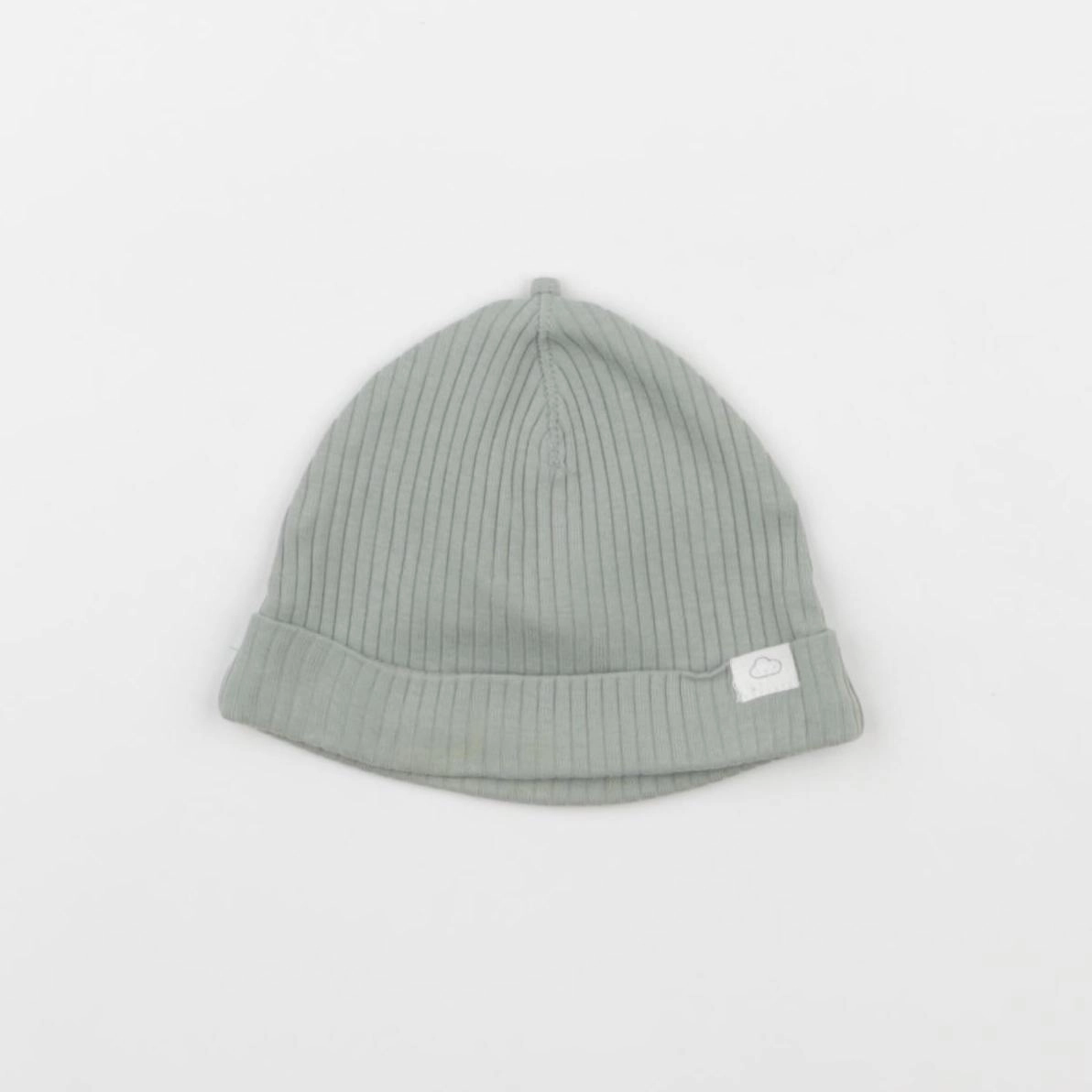 H&M - bonnet de naissance vert - 2/4mois
