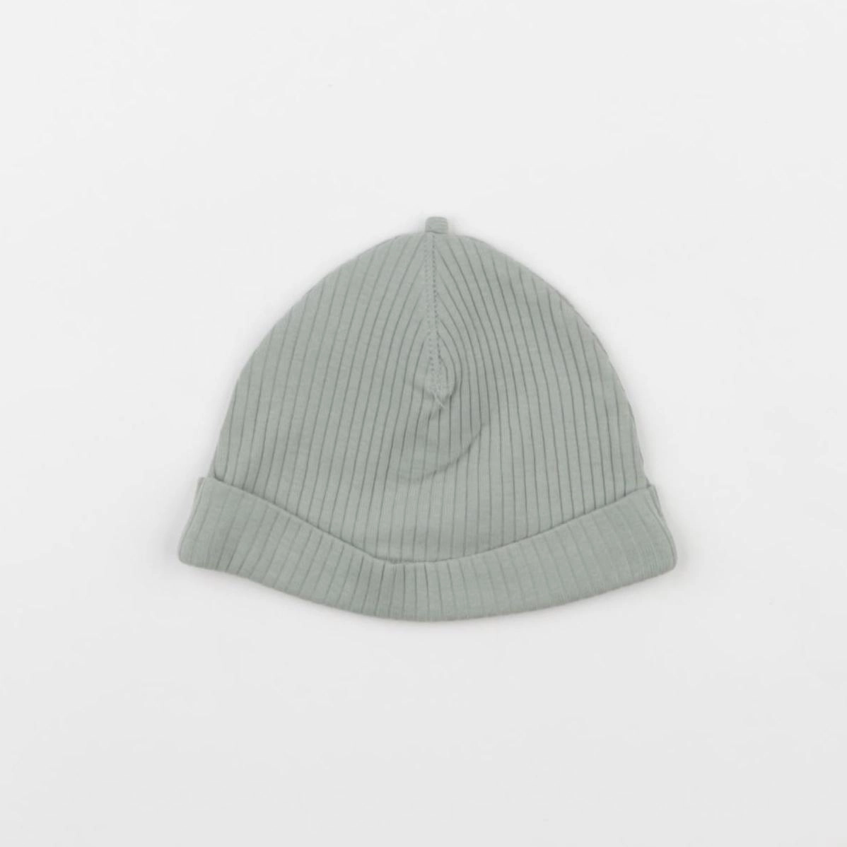 H&M - bonnet de naissance vert - 2/4mois