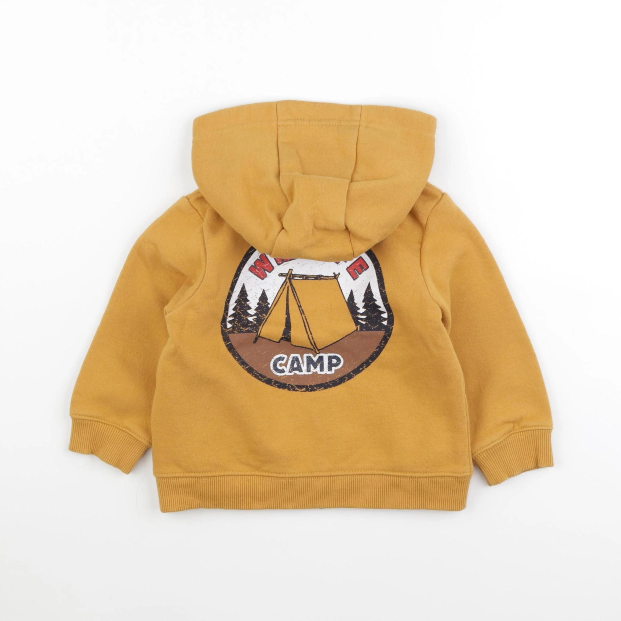 Vertbaudet - sweat jaune - 2 ans