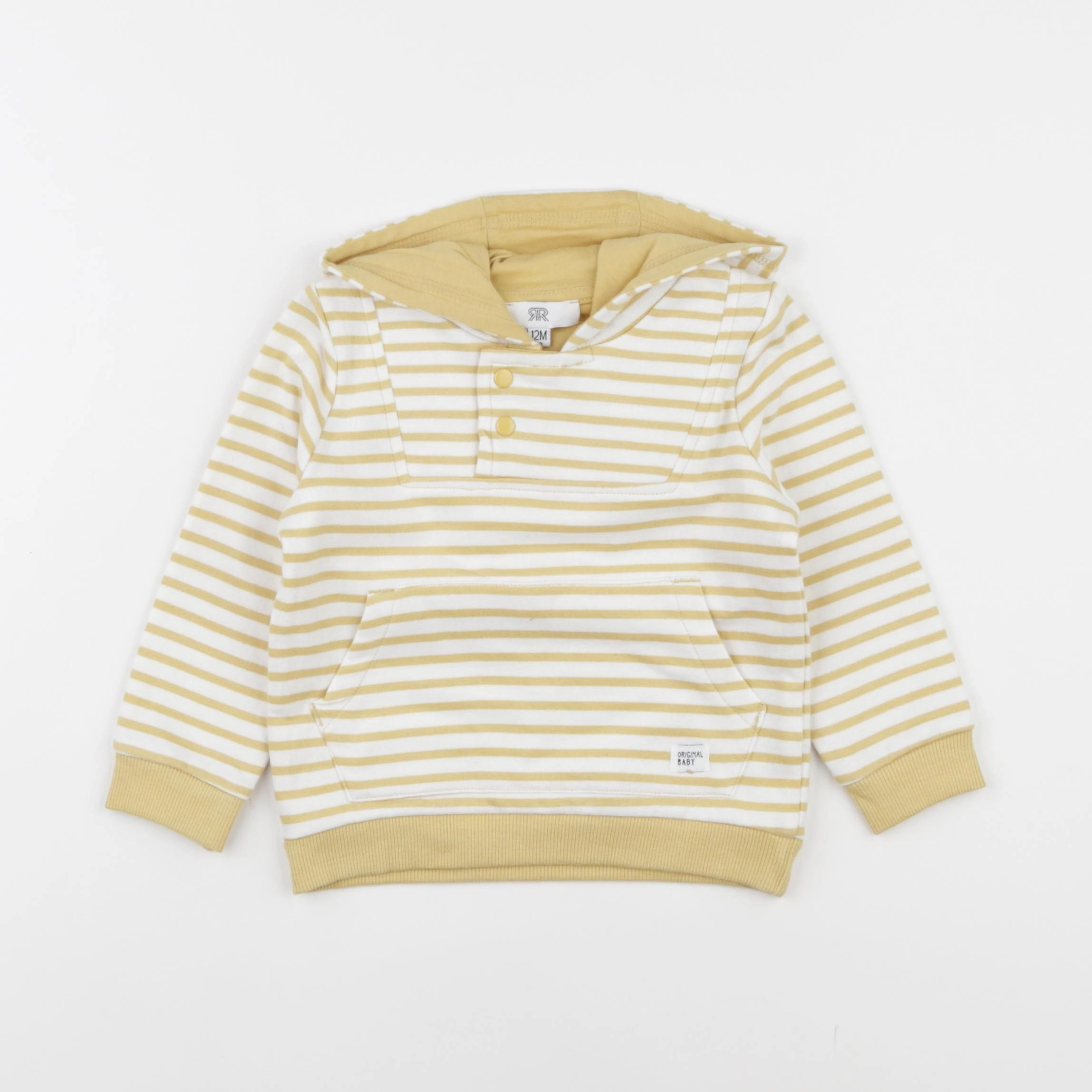 La Redoute - sweat jaune - 12 mois
