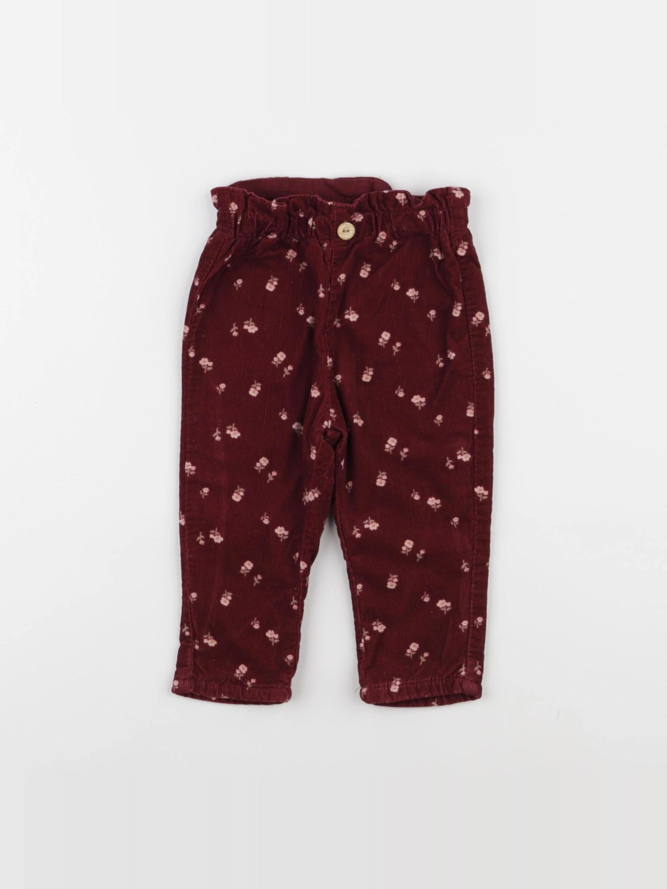 H&M - pantalon violet - 6/9 mois