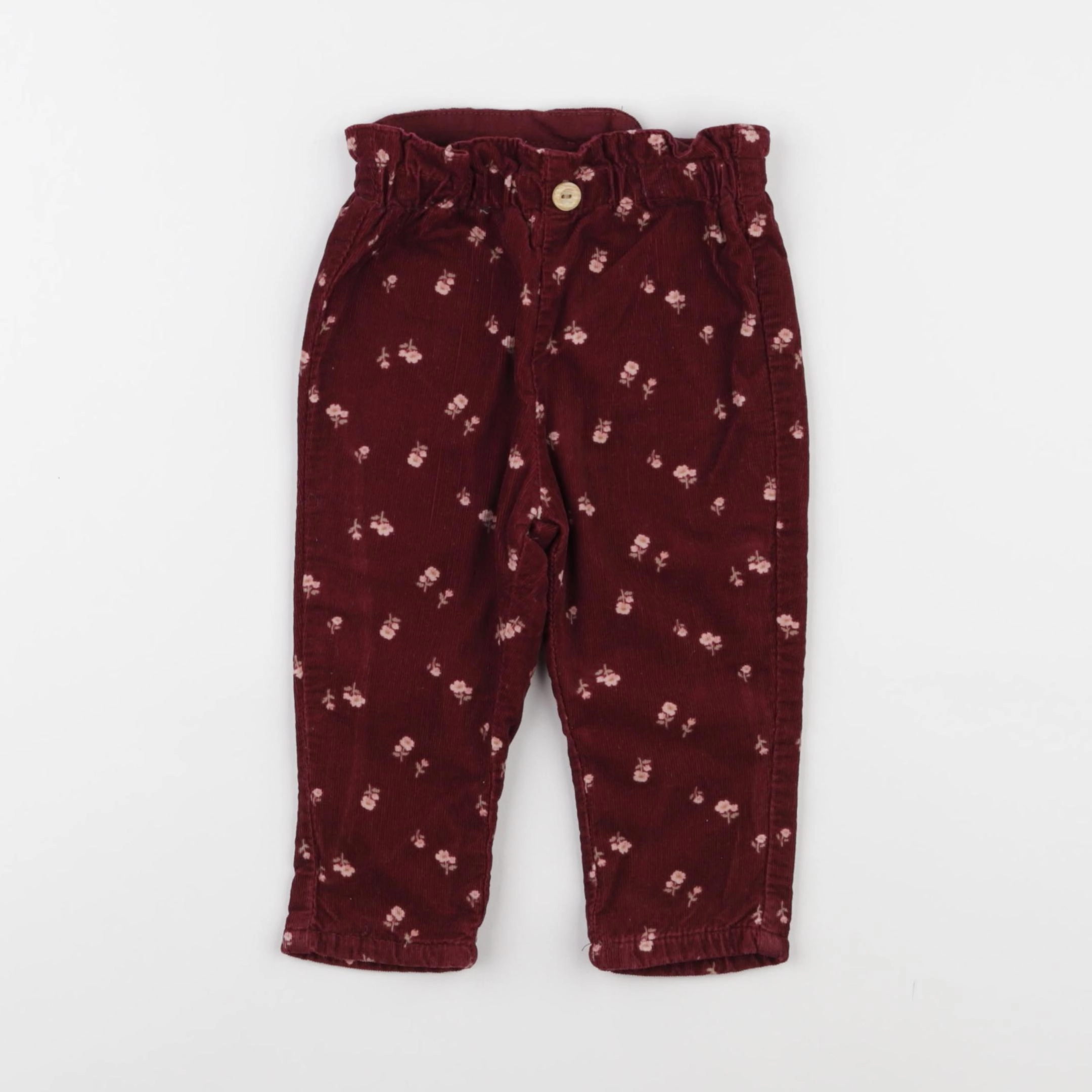 H&M - pantalon violet - 6/9 mois