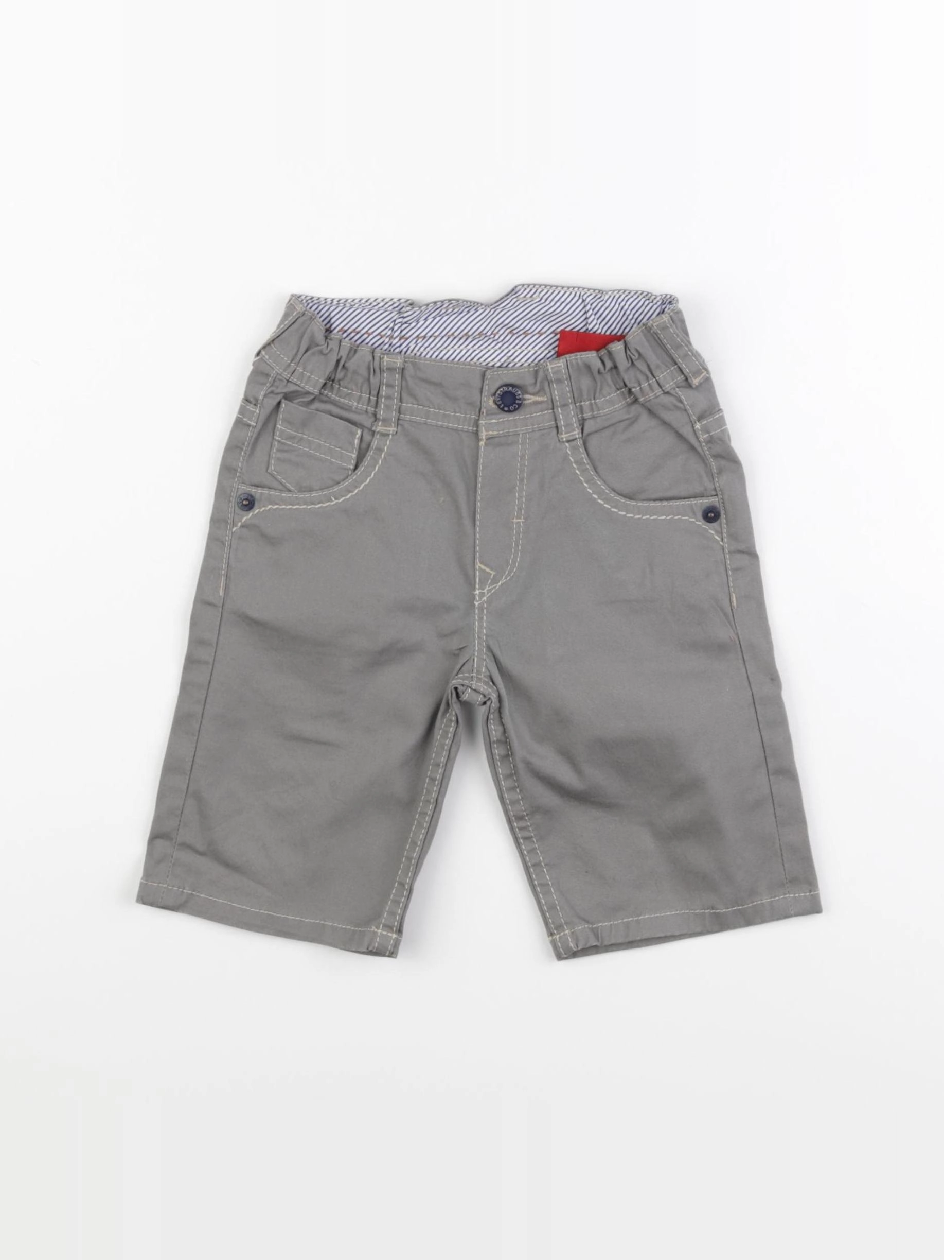 Levi's - pantacourt gris - 18 mois
