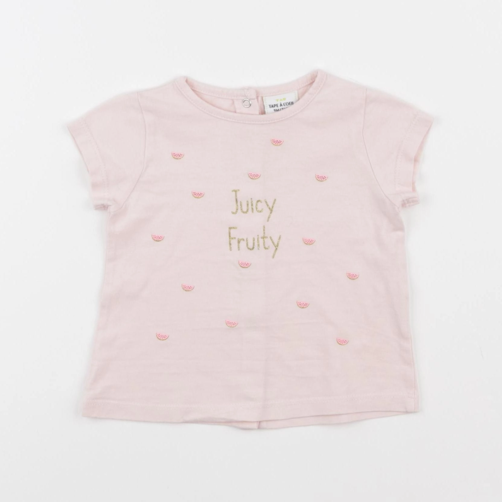 Tape à l'oeil - tee-shirt rose - 9 mois