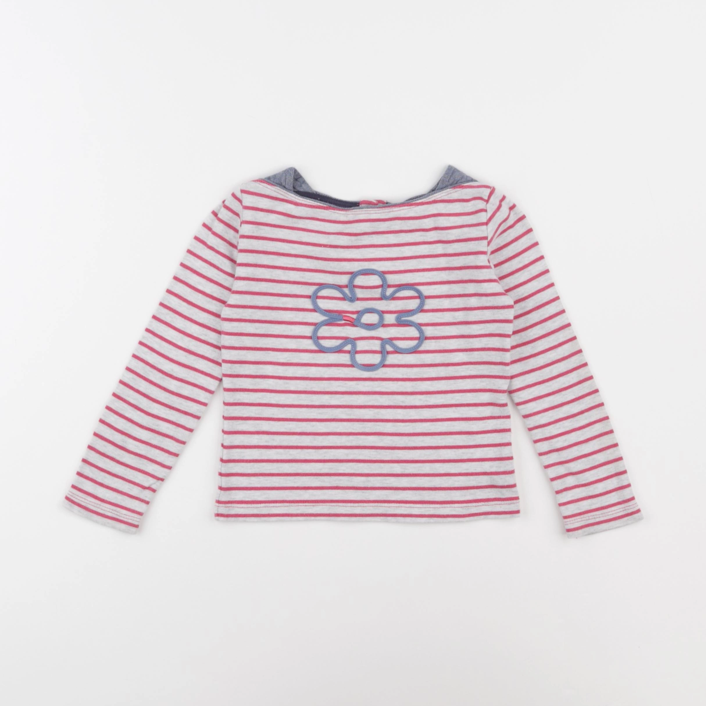 Okaidi - tee-shirt rose - 3 ans