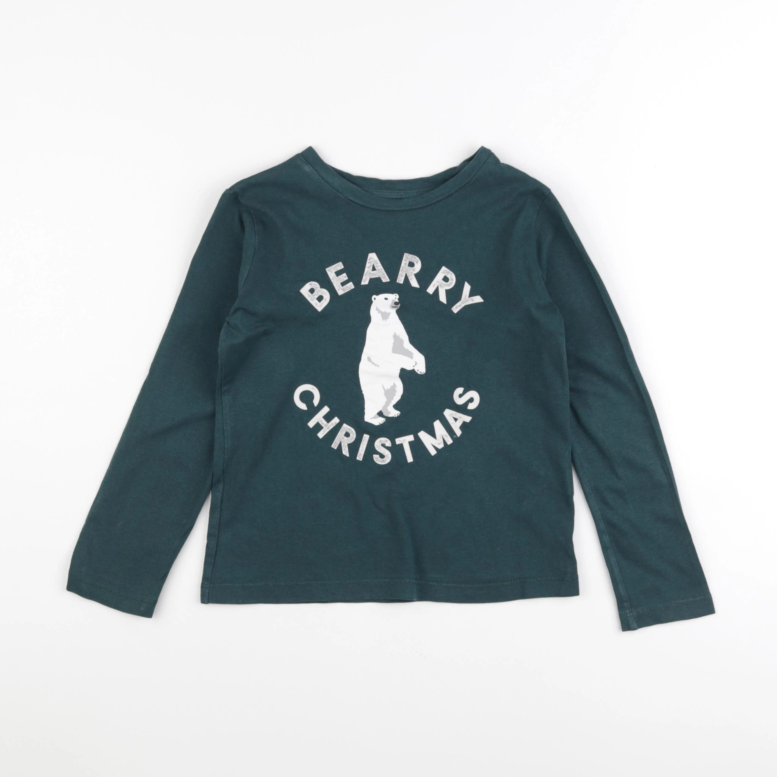 Monoprix - tee-shirt vert - 6 ans