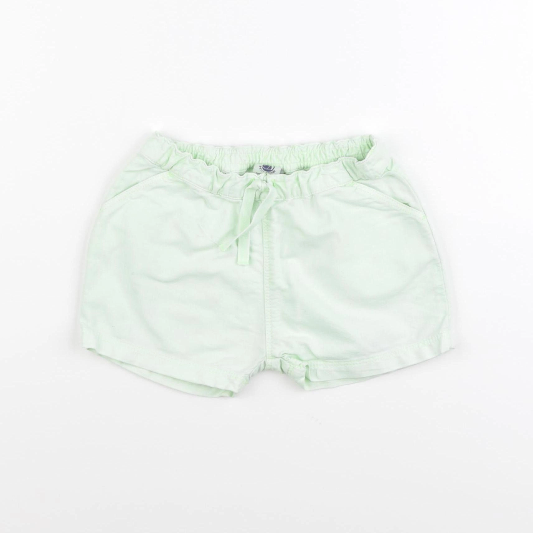 Petit Bateau - short vert - 24 mois